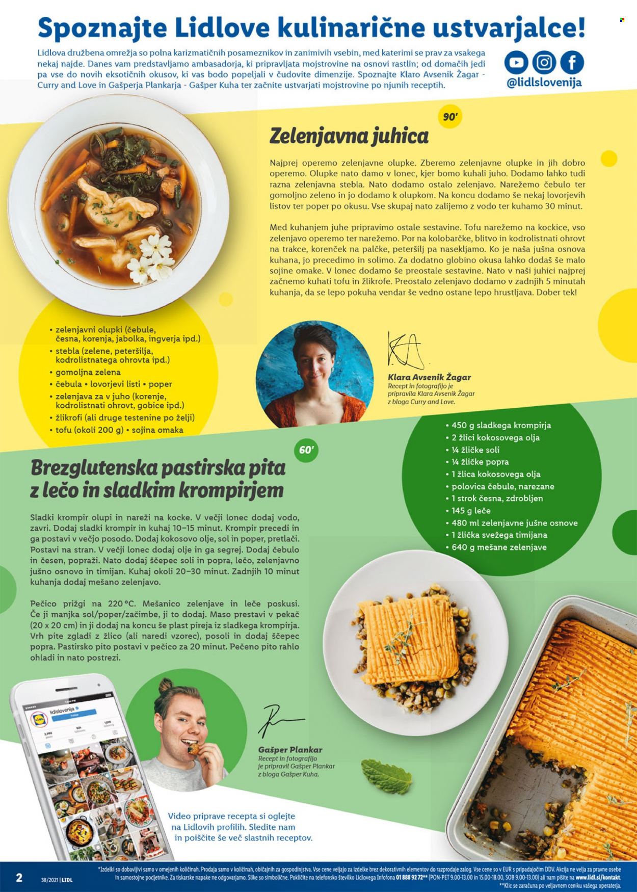 Lidl katalog - 23.9.2021 - 3.10.2021. Stran 2