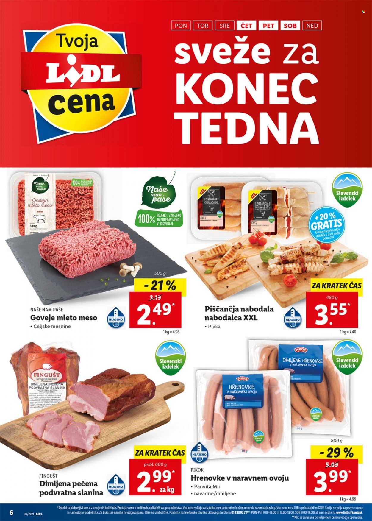 Lidl katalog - 23.9.2021 - 3.10.2021. Stran 6