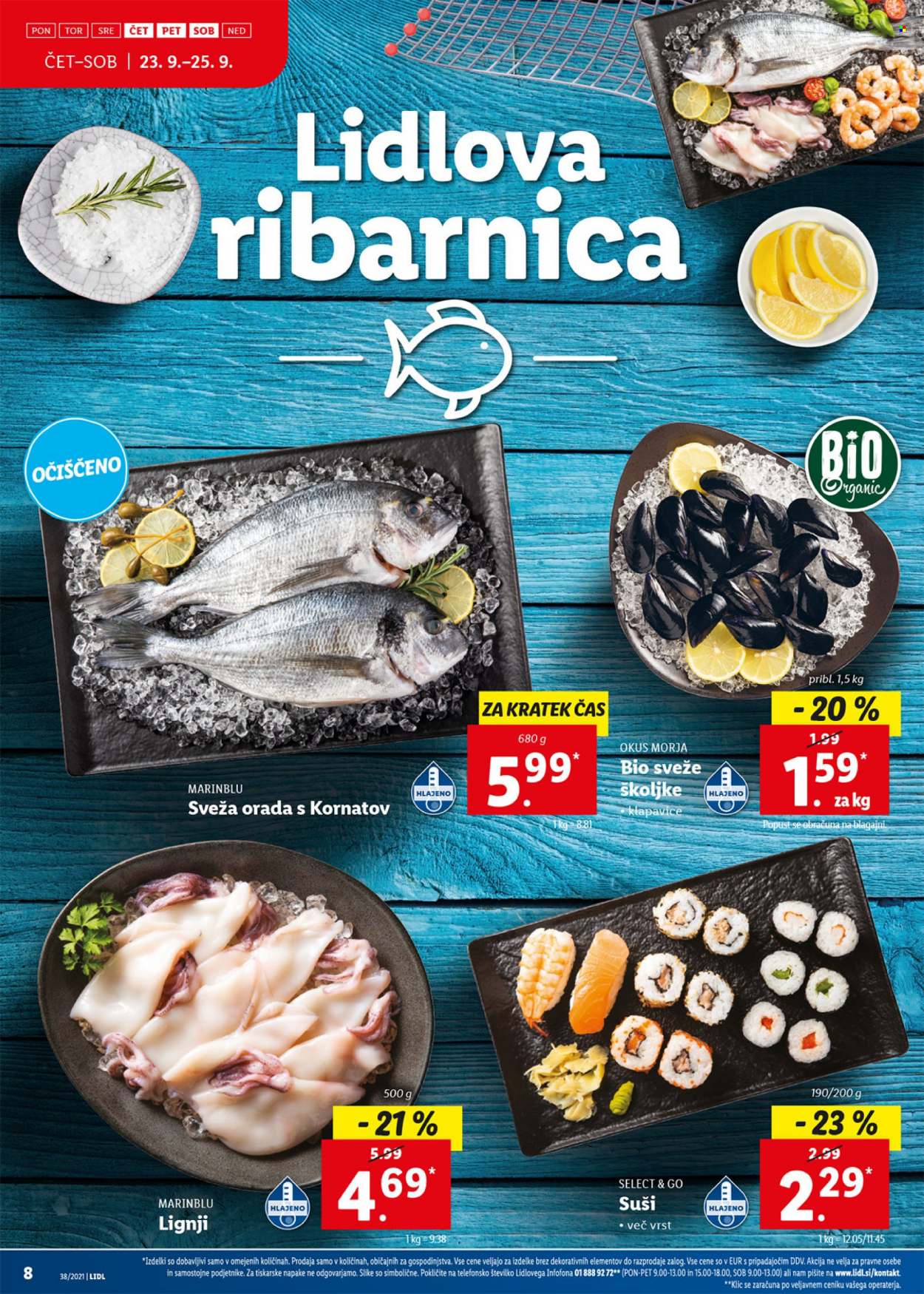 Lidl katalog - 23.9.2021 - 3.10.2021. Stran 8