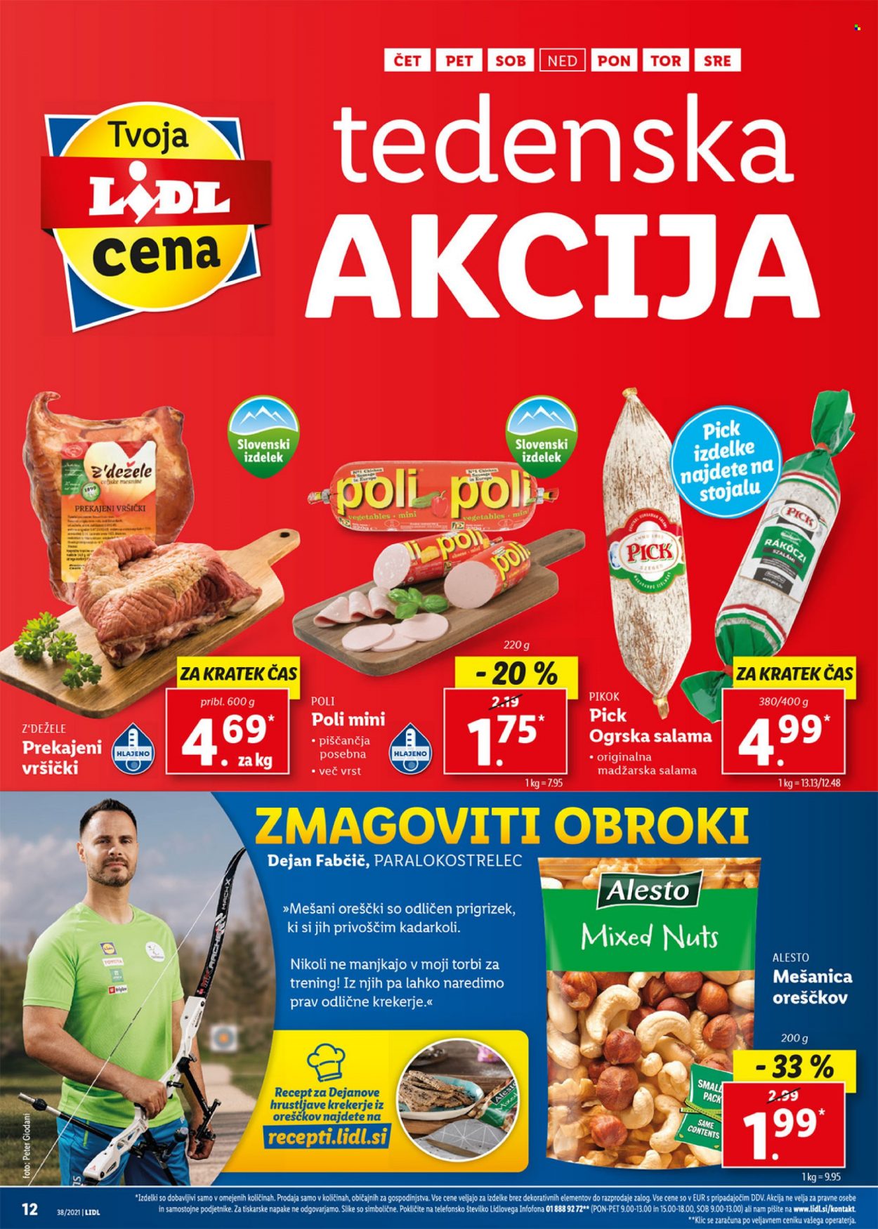 Lidl katalog - 23.9.2021 - 3.10.2021. Stran 12