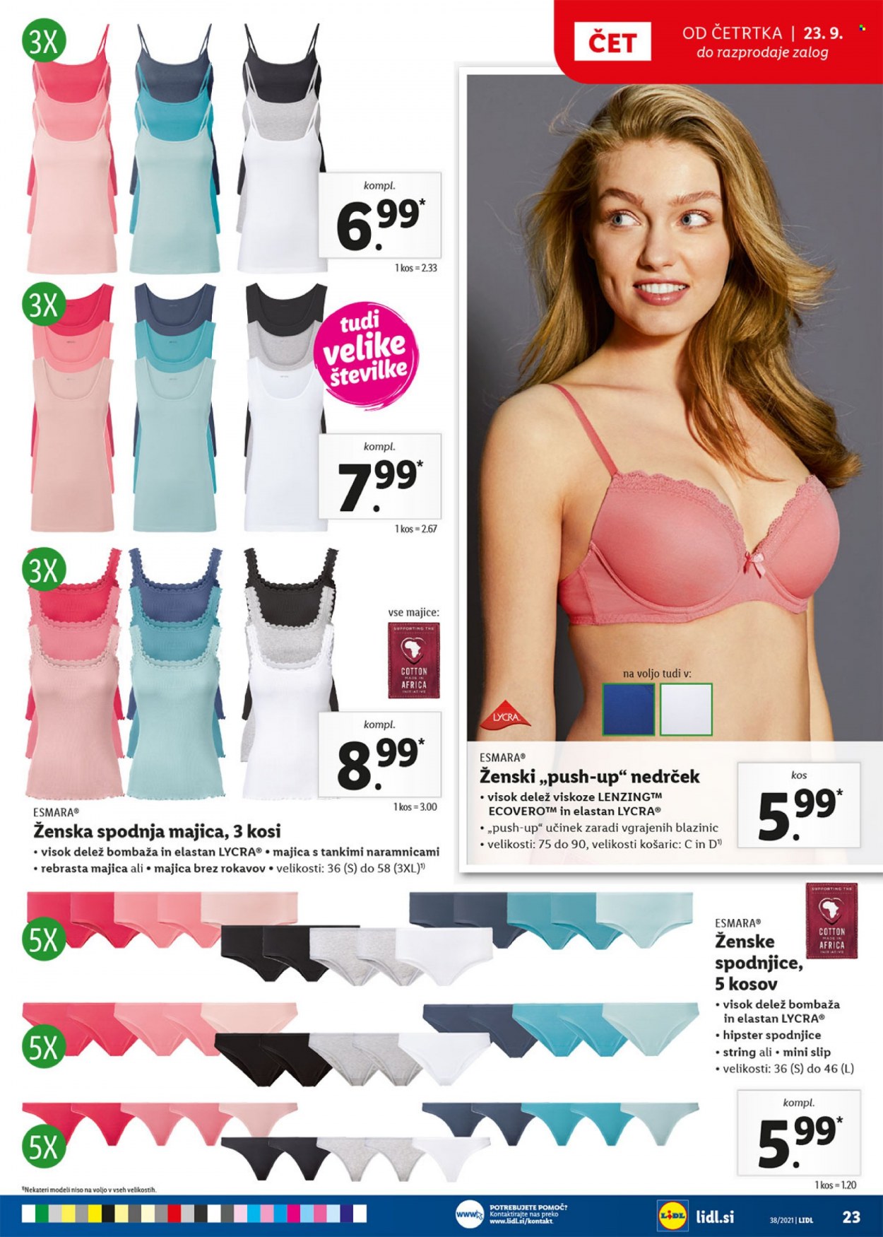 Lidl katalog - 23.9.2021 - 3.10.2021. Stran 23