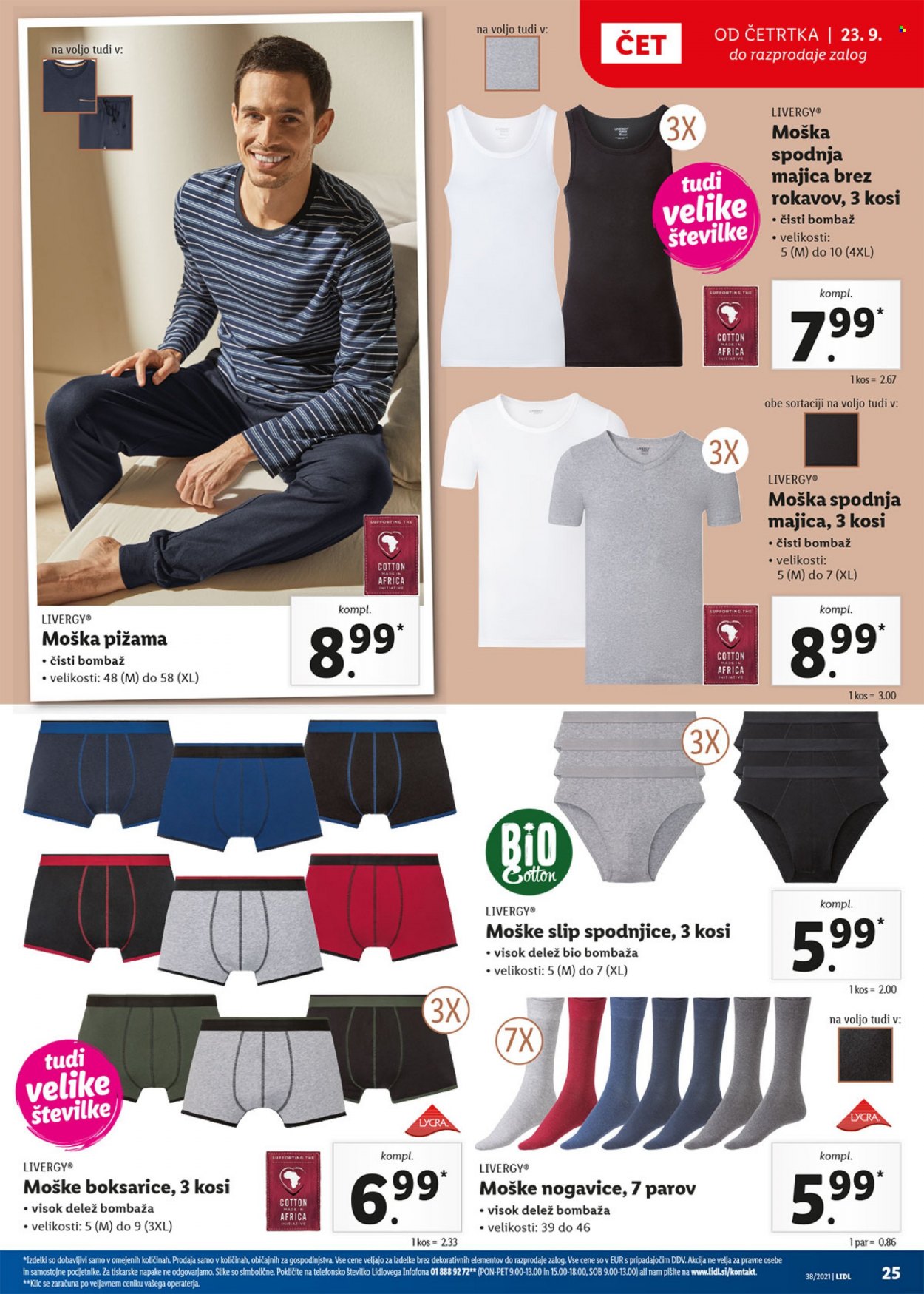 Lidl katalog - 23.9.2021 - 3.10.2021. Stran 25