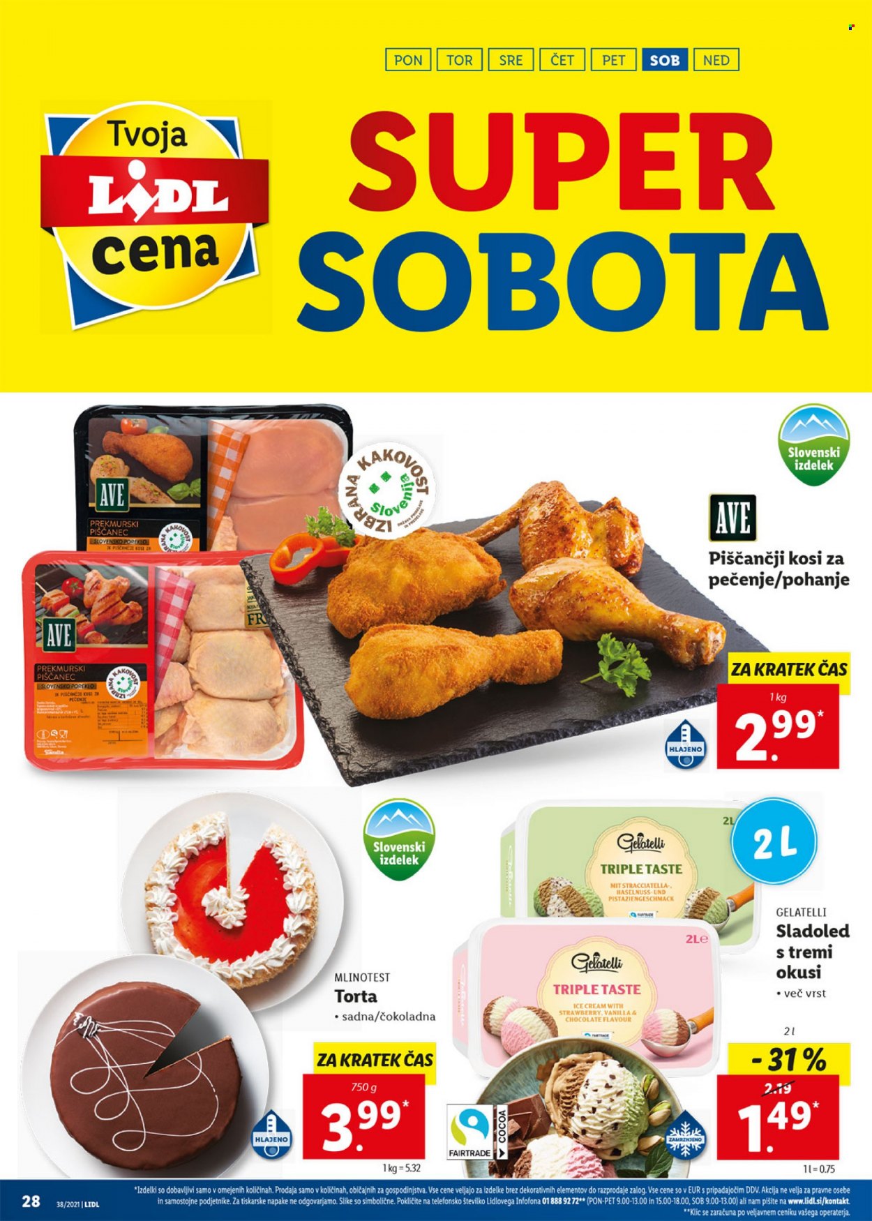 Lidl katalog - 23.9.2021 - 3.10.2021. Stran 28
