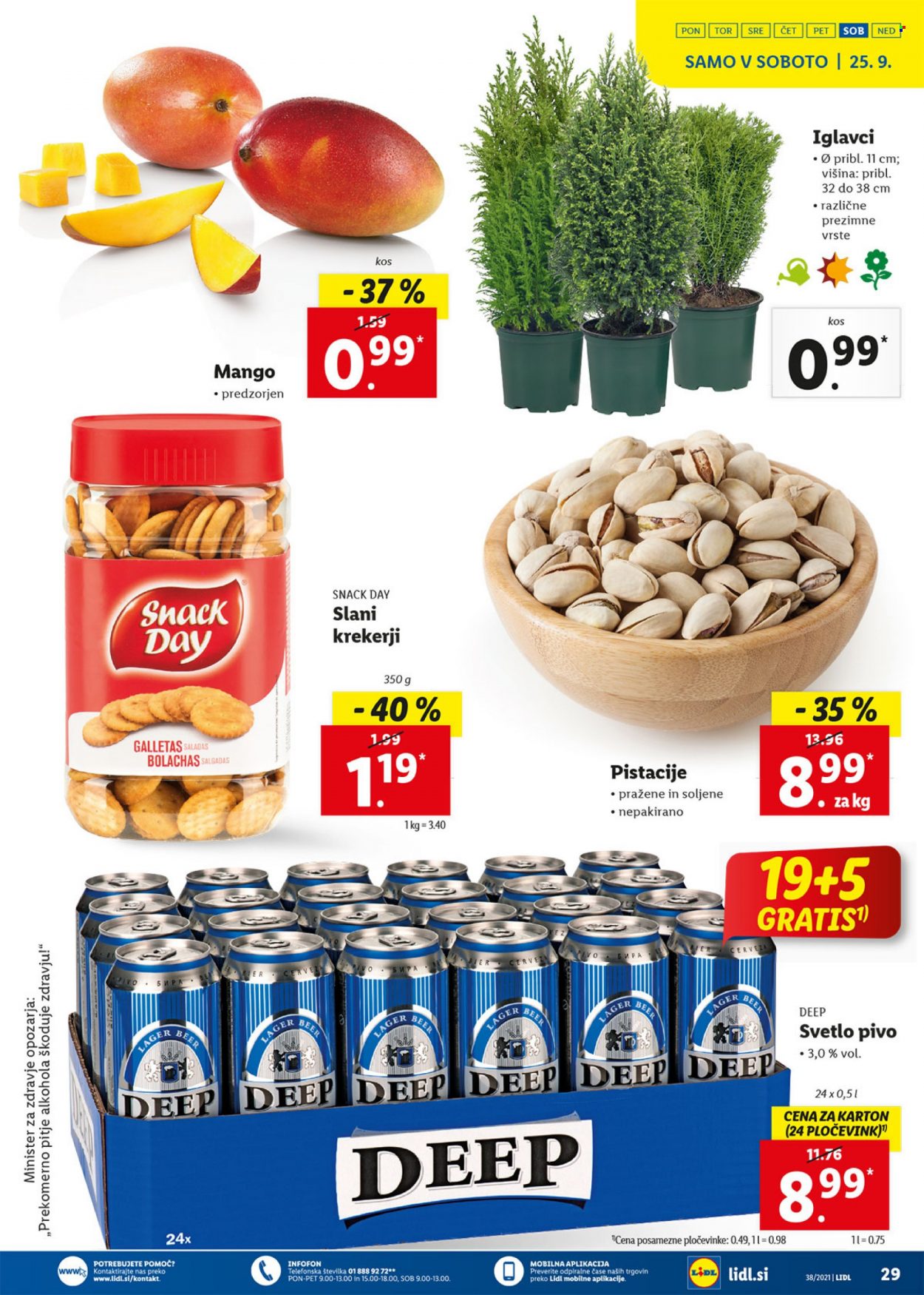 Lidl katalog - 23.9.2021 - 3.10.2021. Stran 29