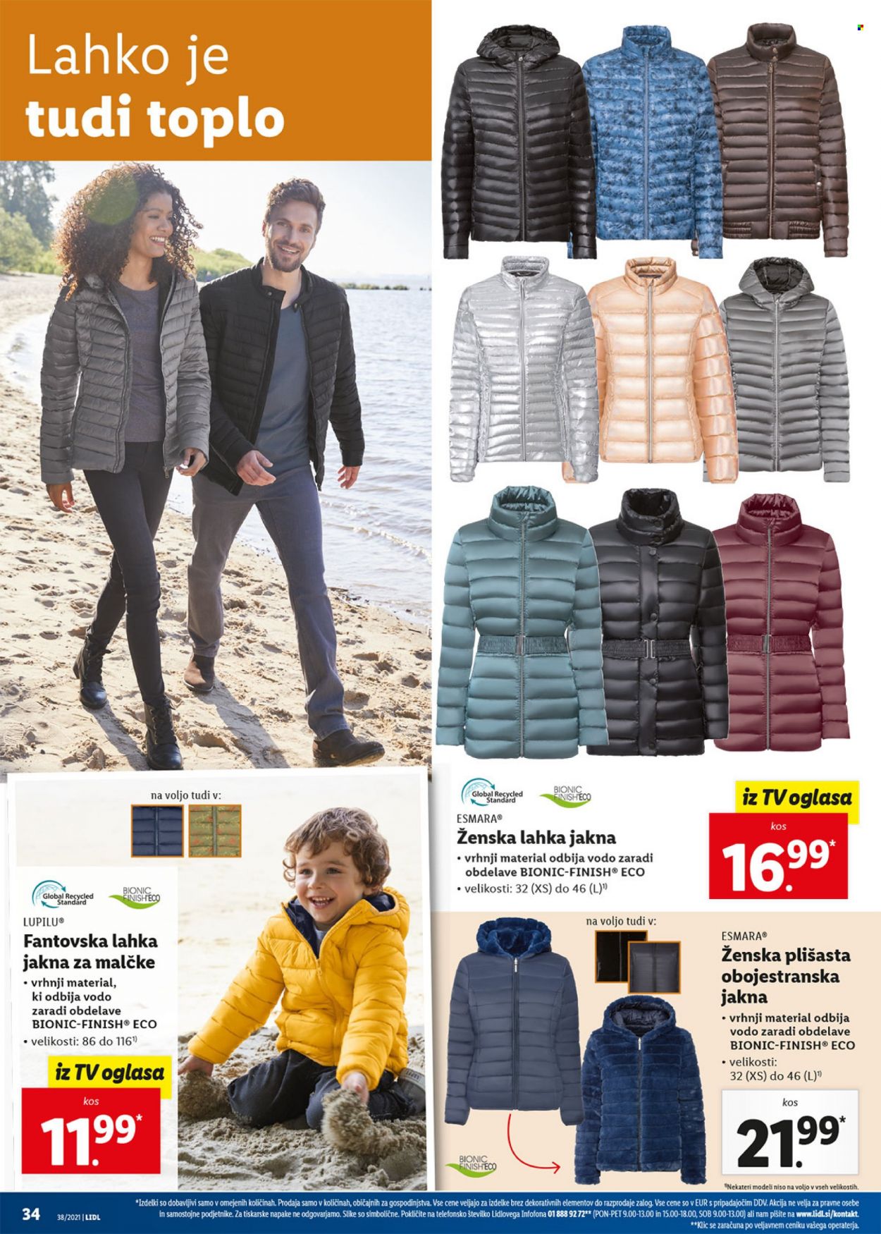 Lidl katalog - 23.9.2021 - 3.10.2021. Stran 34