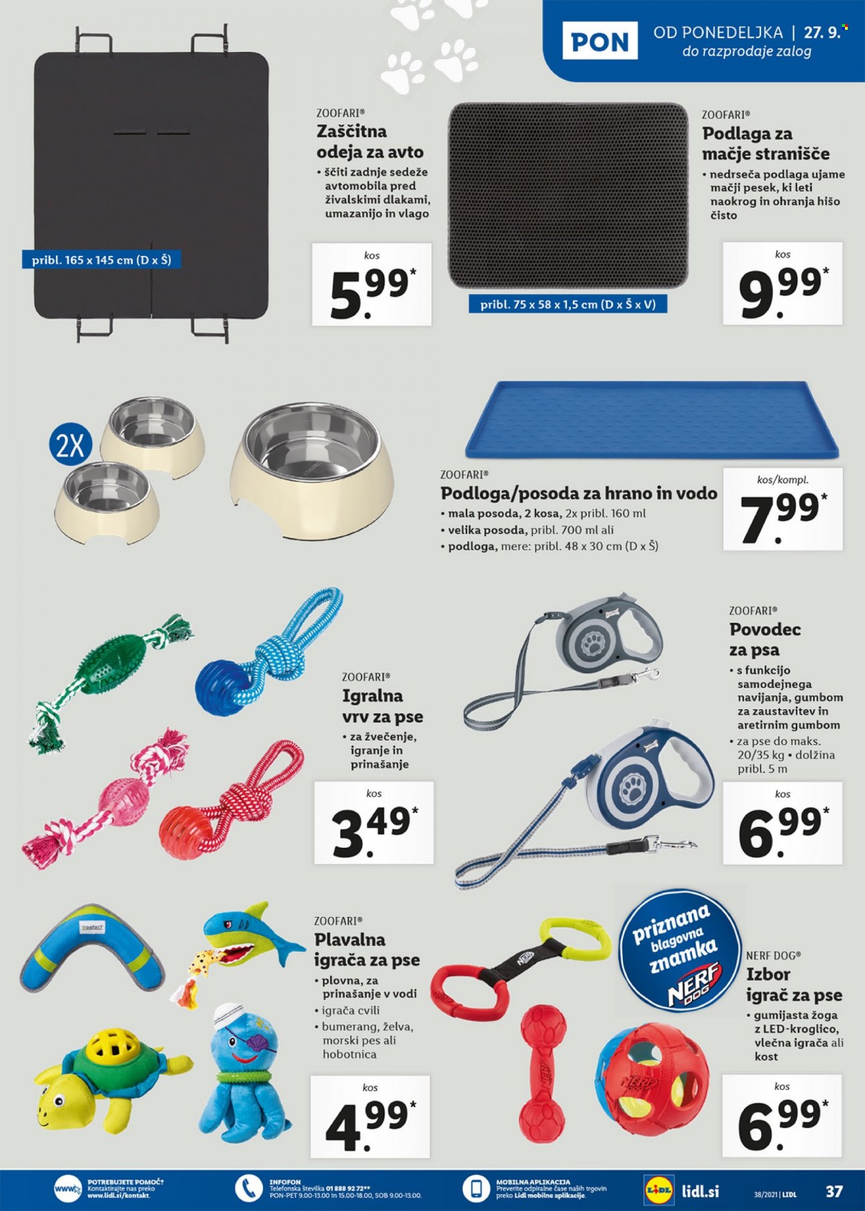 Lidl katalog - 23.9.2021 - 3.10.2021. Stran 37