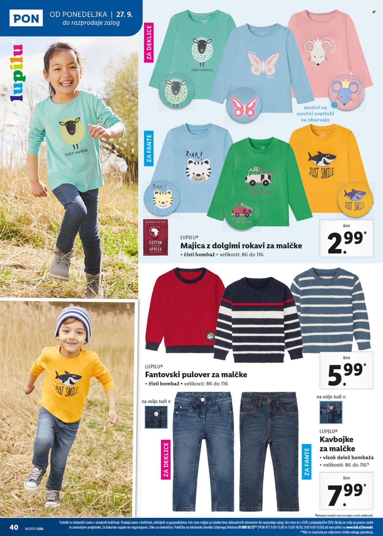 Lidl katalog - 23.9.2021 - 3.10.2021. Stran 40