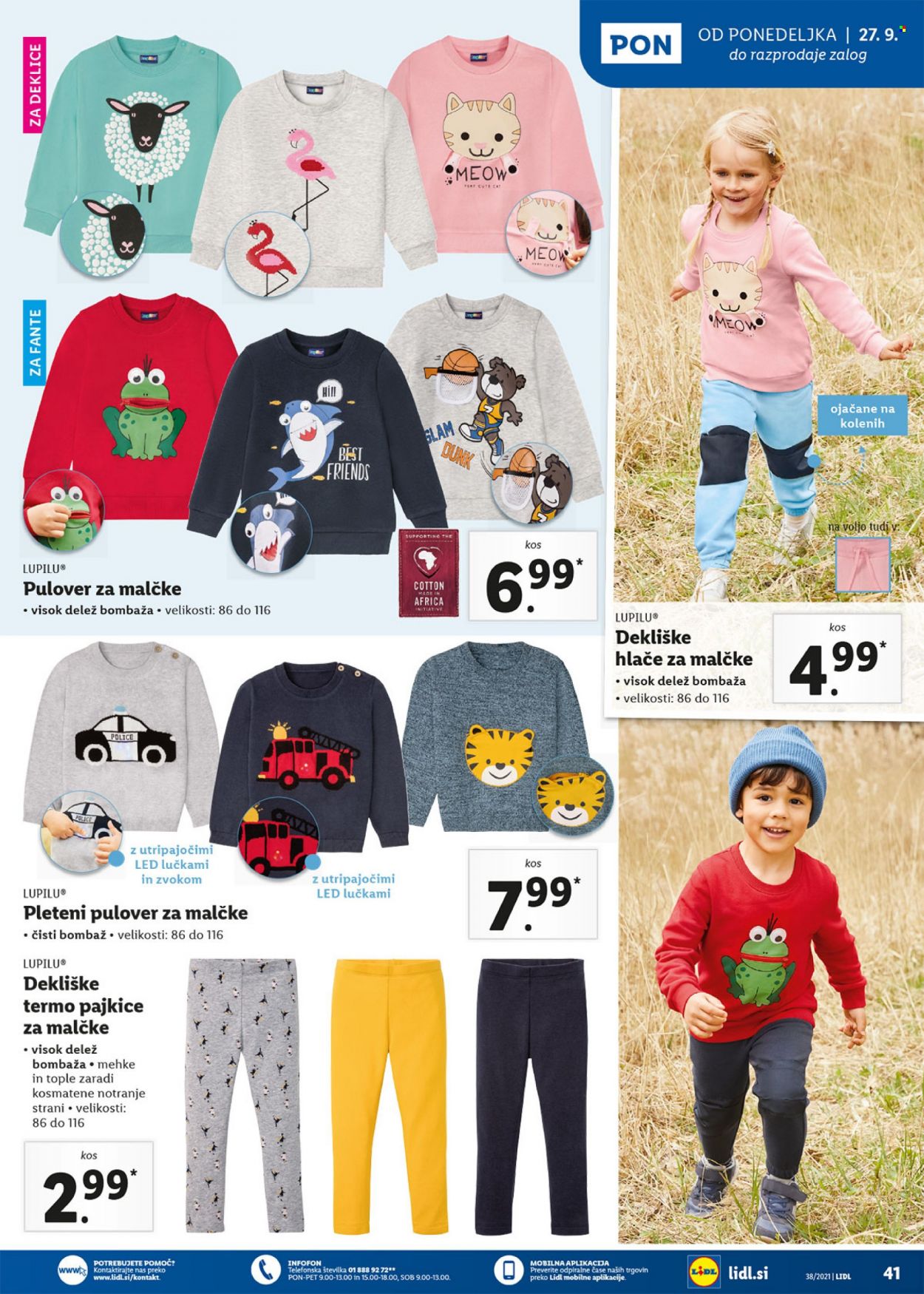Lidl katalog - 23.9.2021 - 3.10.2021. Stran 41