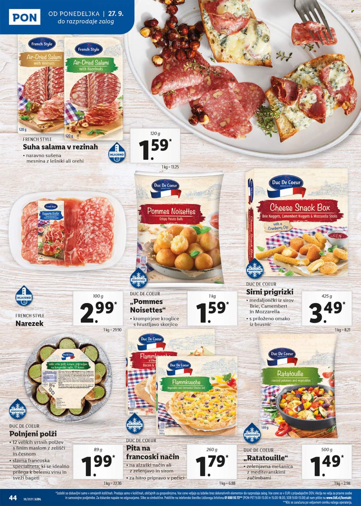 Lidl katalog - 23.9.2021 - 3.10.2021. Stran 44