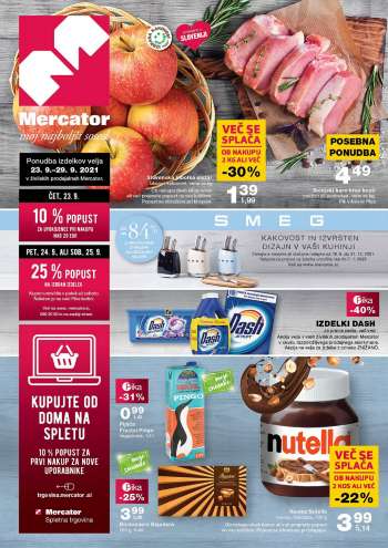 Mercator katalog - 23.09.2021 - 29.09.2021.