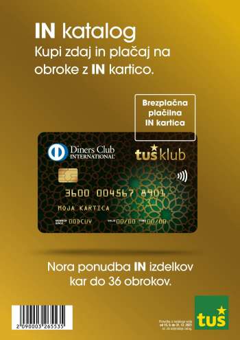 Tuš katalog - 15.09.2021 - 31.12.2021.