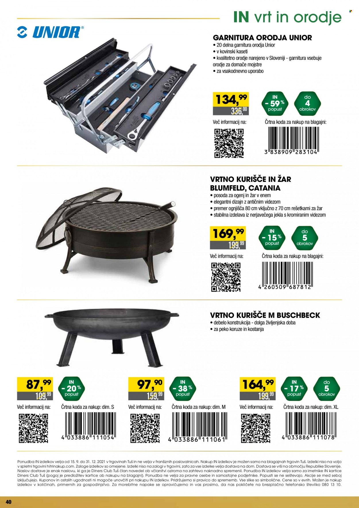 Tuš katalog - 15.9.2021 - 31.12.2021. Stran 40
