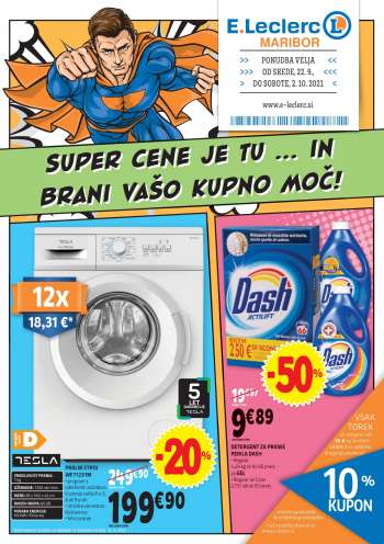 E.Leclerc katalog - 22.09.2021 - 02.10.2021.