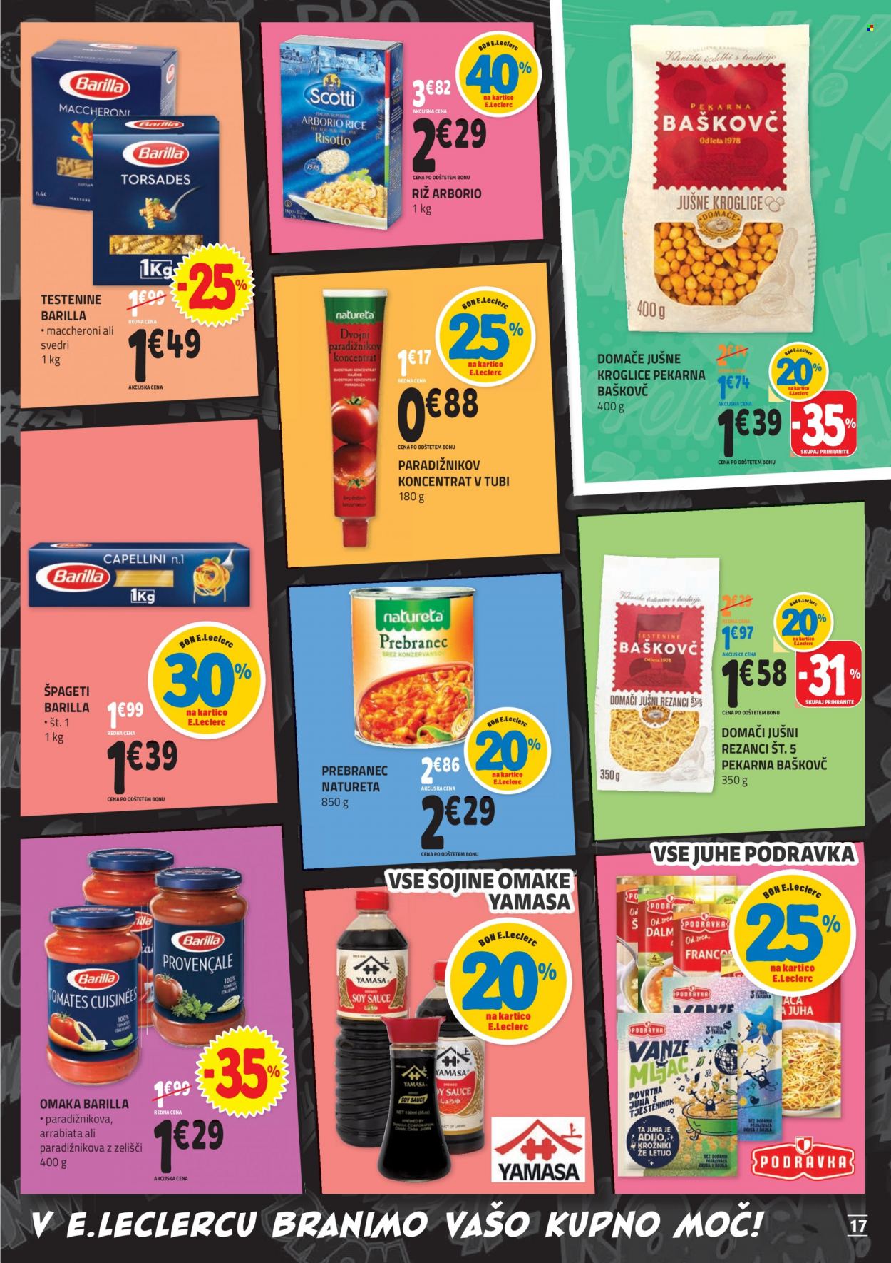 E.Leclerc katalog - 22.9.2021 - 2.10.2021. Stran 17