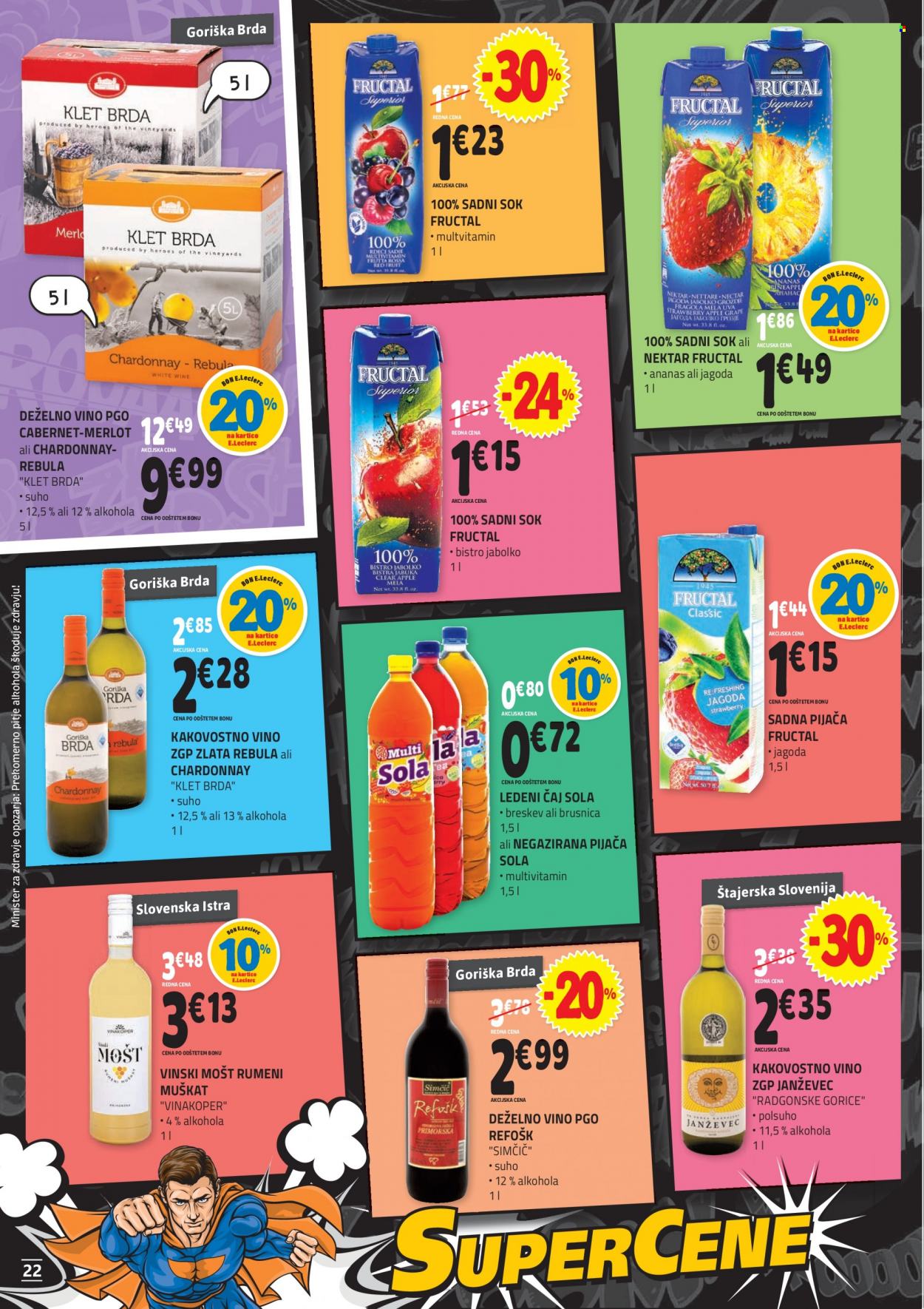 E.Leclerc katalog - 22.9.2021 - 2.10.2021. Stran 22