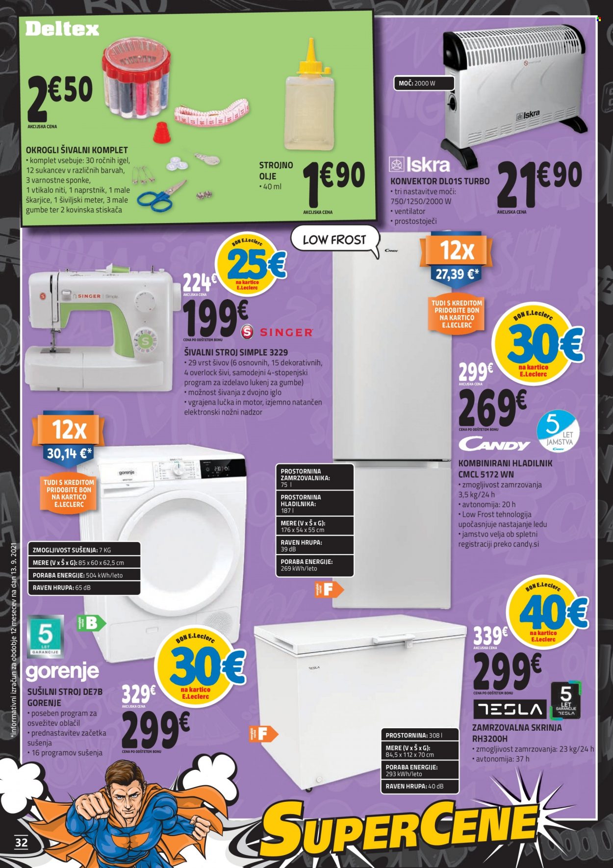 E.Leclerc katalog - 22.9.2021 - 2.10.2021. Stran 32