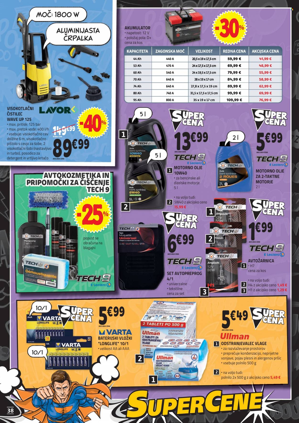 E.Leclerc katalog - 22.9.2021 - 2.10.2021. Stran 38