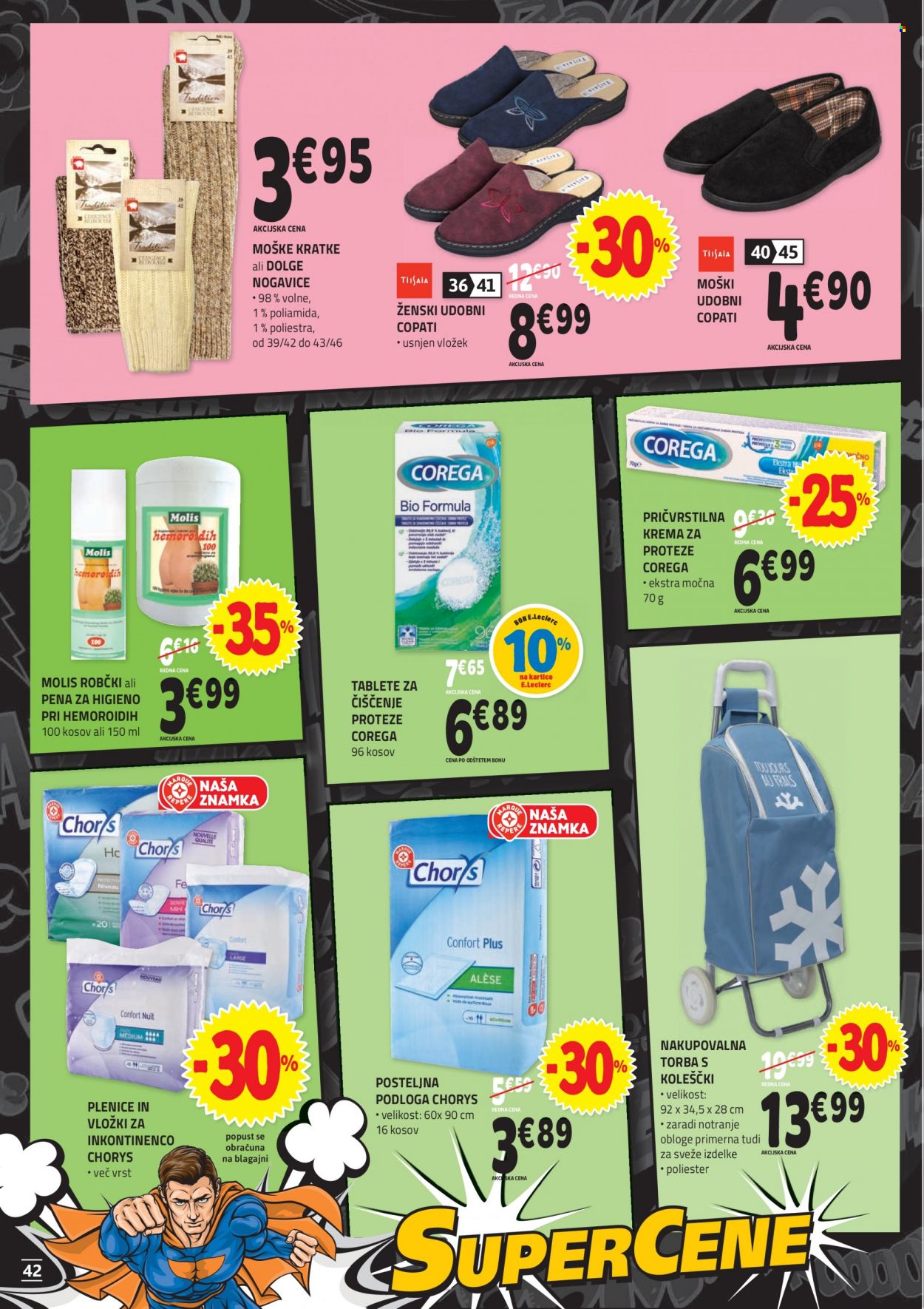E.Leclerc katalog - 22.9.2021 - 2.10.2021. Stran 42