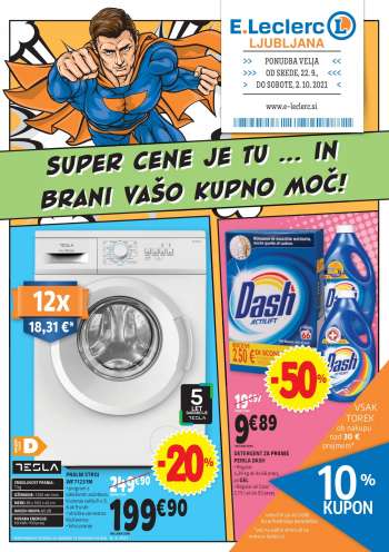 E.Leclerc katalog - 22.09.2021 - 02.10.2021.