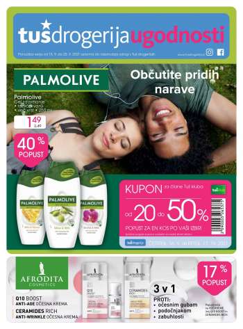 Tuš Drogeria katalog - 15.09.2021 - 25.09.2021.