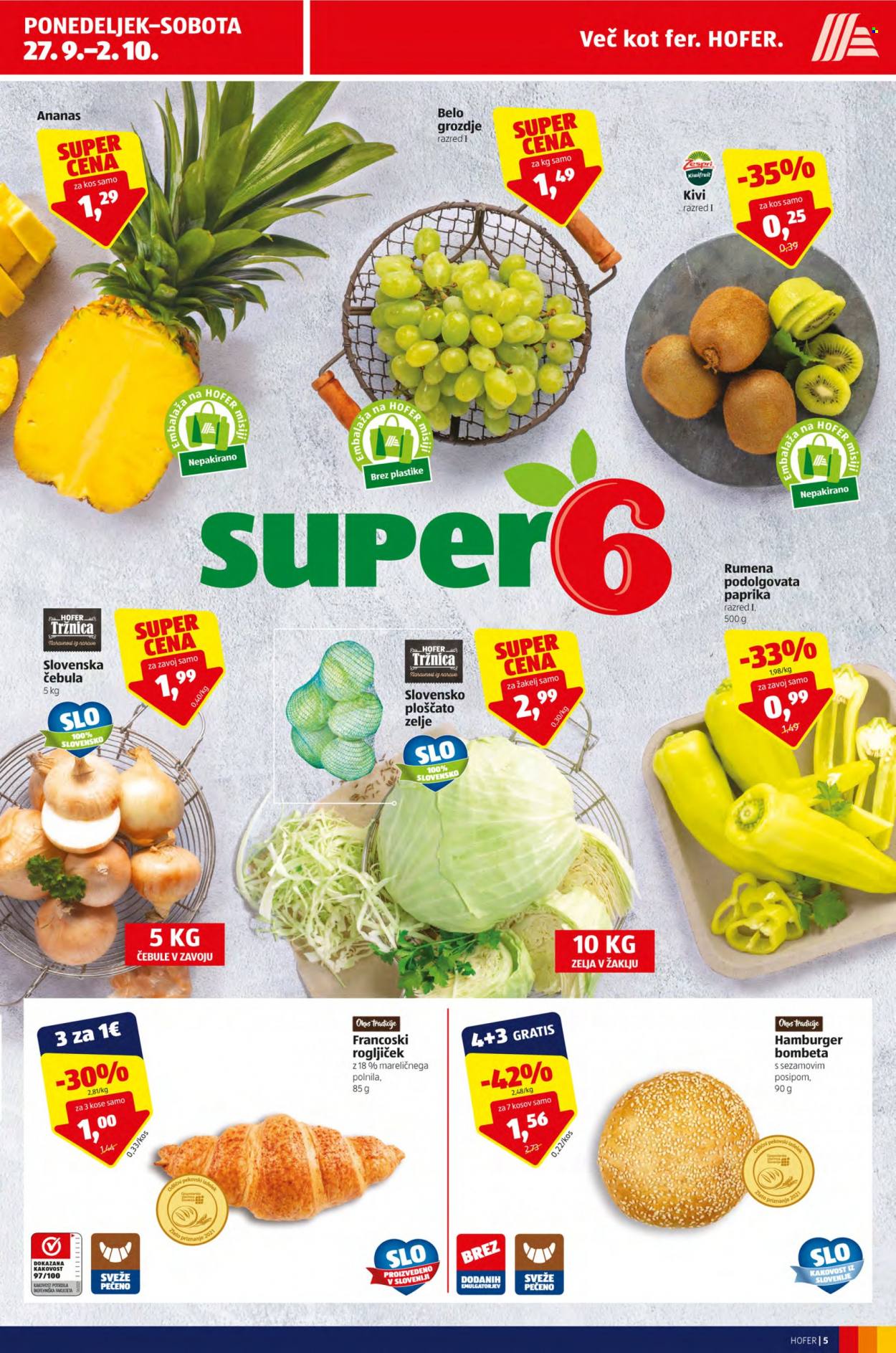 Hofer katalog - 24.9.2021 - 2.10.2021. Stran 5
