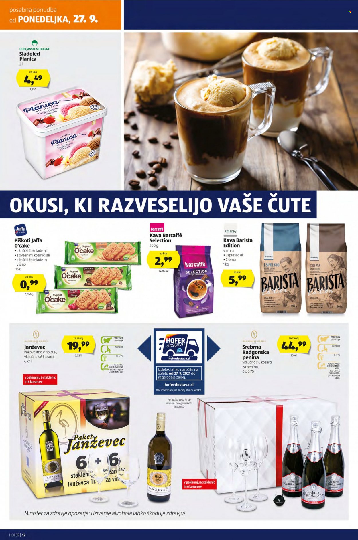 Hofer katalog - 24.9.2021 - 2.10.2021. Stran 12