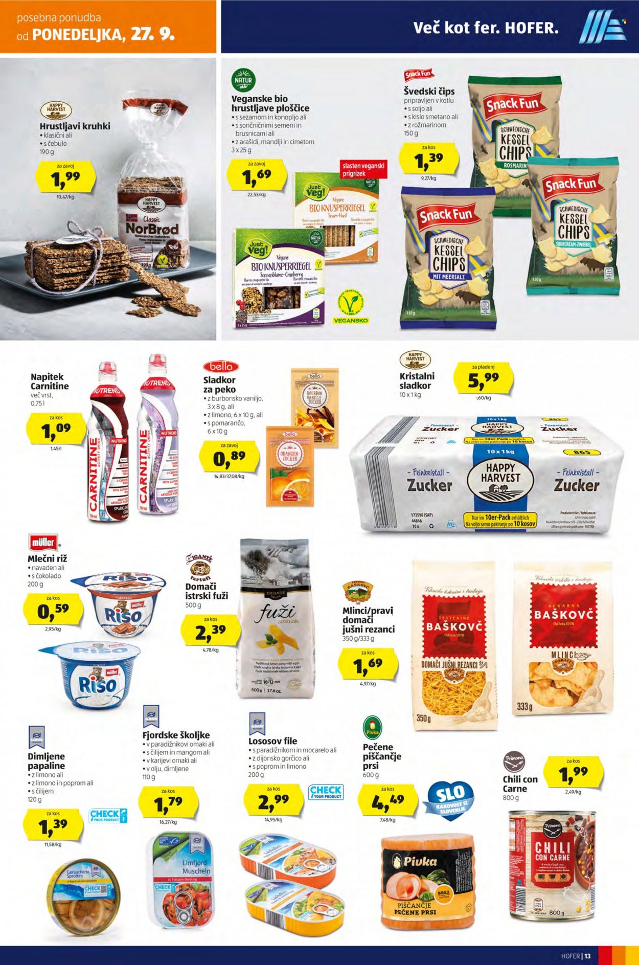 Hofer katalog - 24.9.2021 - 2.10.2021. Stran 13