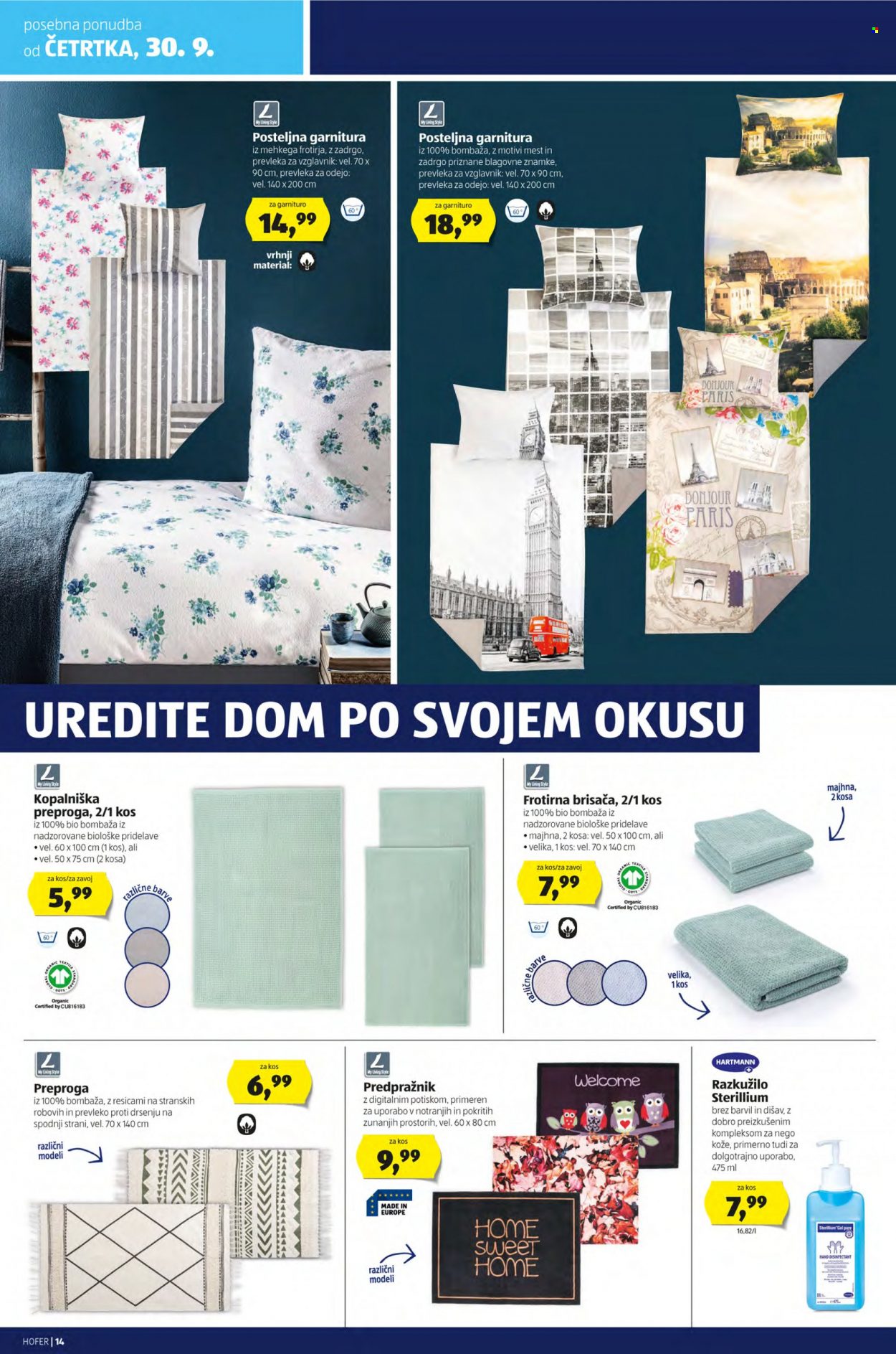 Hofer katalog - 24.9.2021 - 2.10.2021. Stran 14