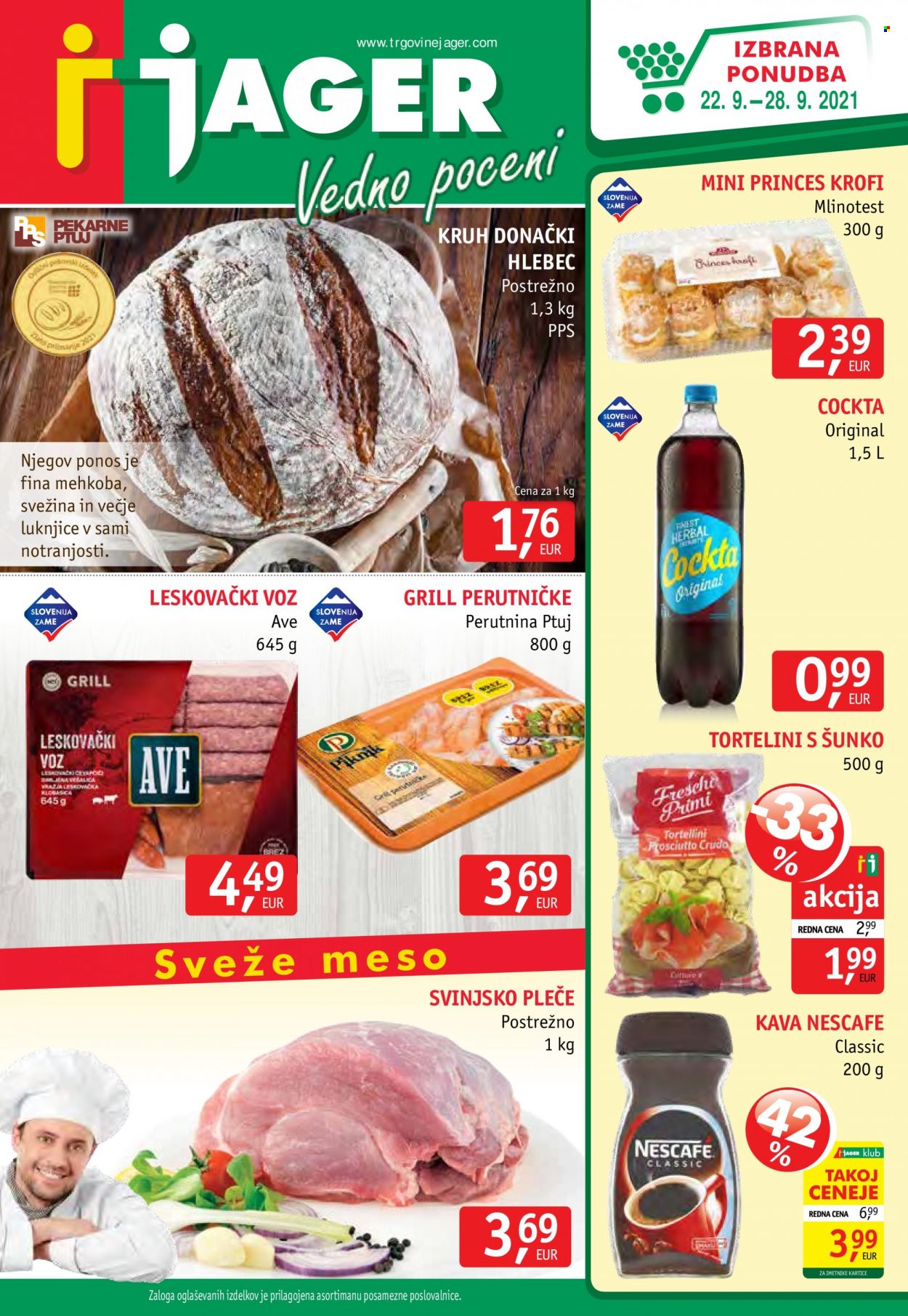 JAGER katalog - 22.9.2021 - 28.9.2021. Stran 1