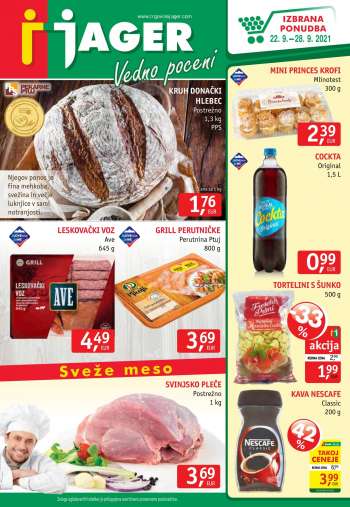 JAGER katalog - 22.09.2021 - 28.09.2021.