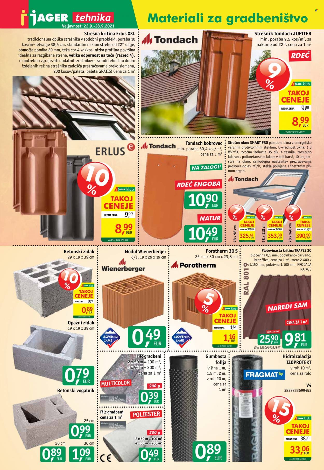 JAGER katalog - 22.9.2021 - 28.9.2021. Stran 1