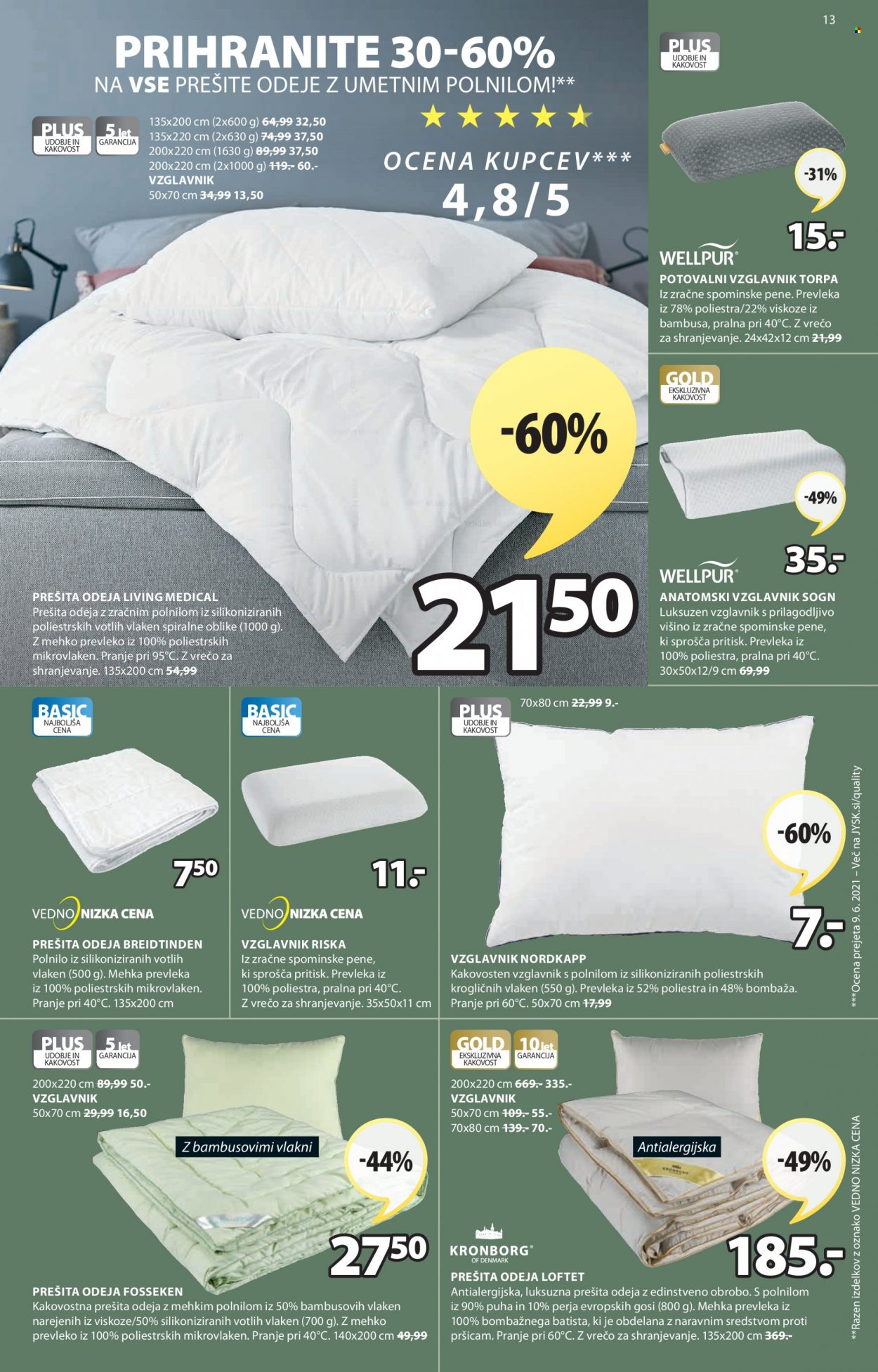 JYSK katalog - 23.9.2021 - 6.10.2021. Stran 13
