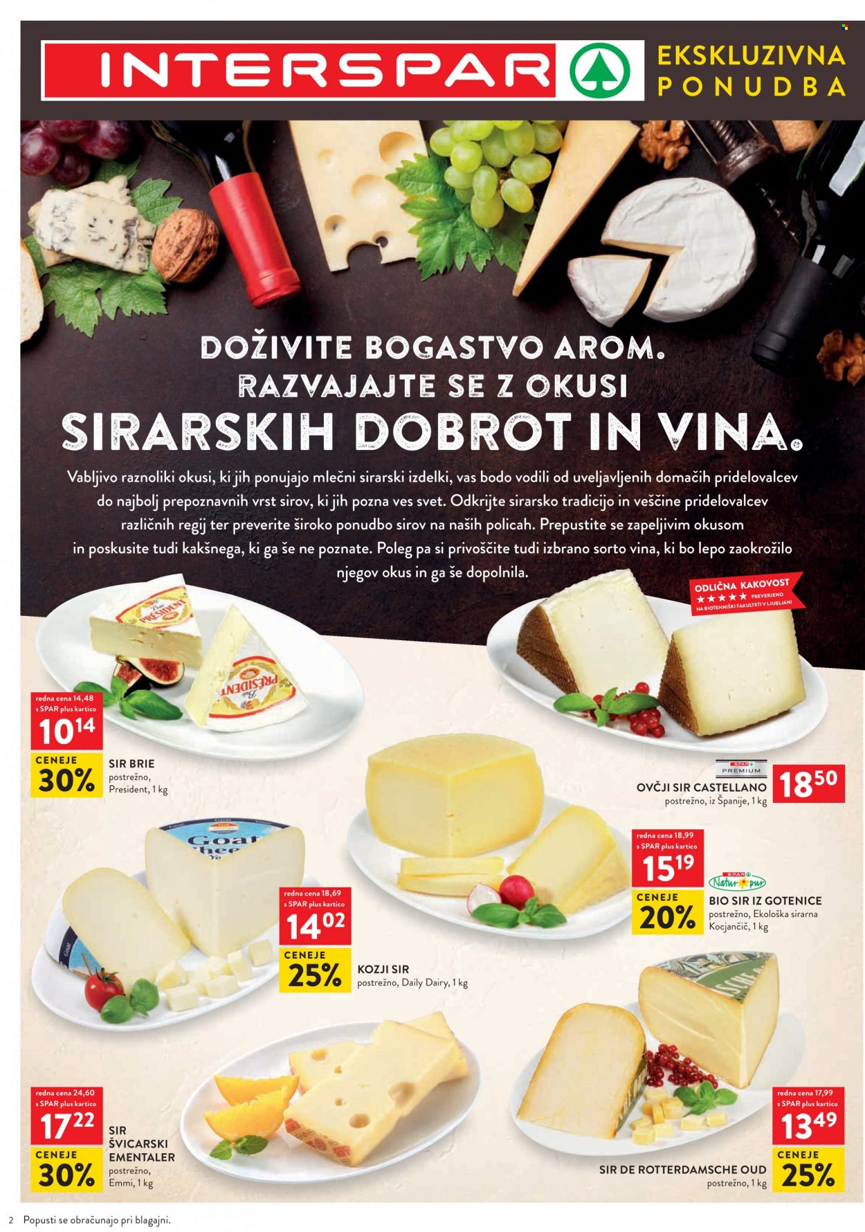 INTERSPAR katalog - 29.9.2021 - 5.10.2021. Stran 2