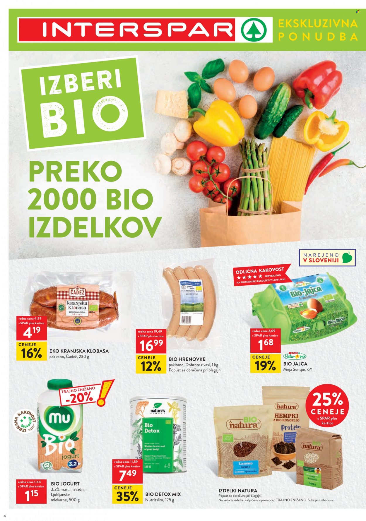 INTERSPAR katalog - 29.9.2021 - 5.10.2021. Stran 4