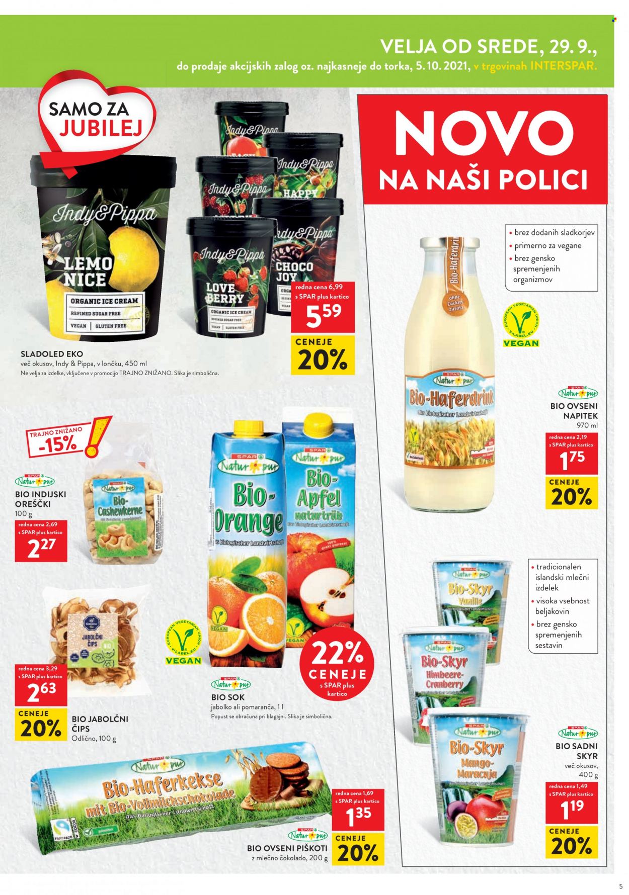 INTERSPAR katalog - 29.9.2021 - 5.10.2021. Stran 5
