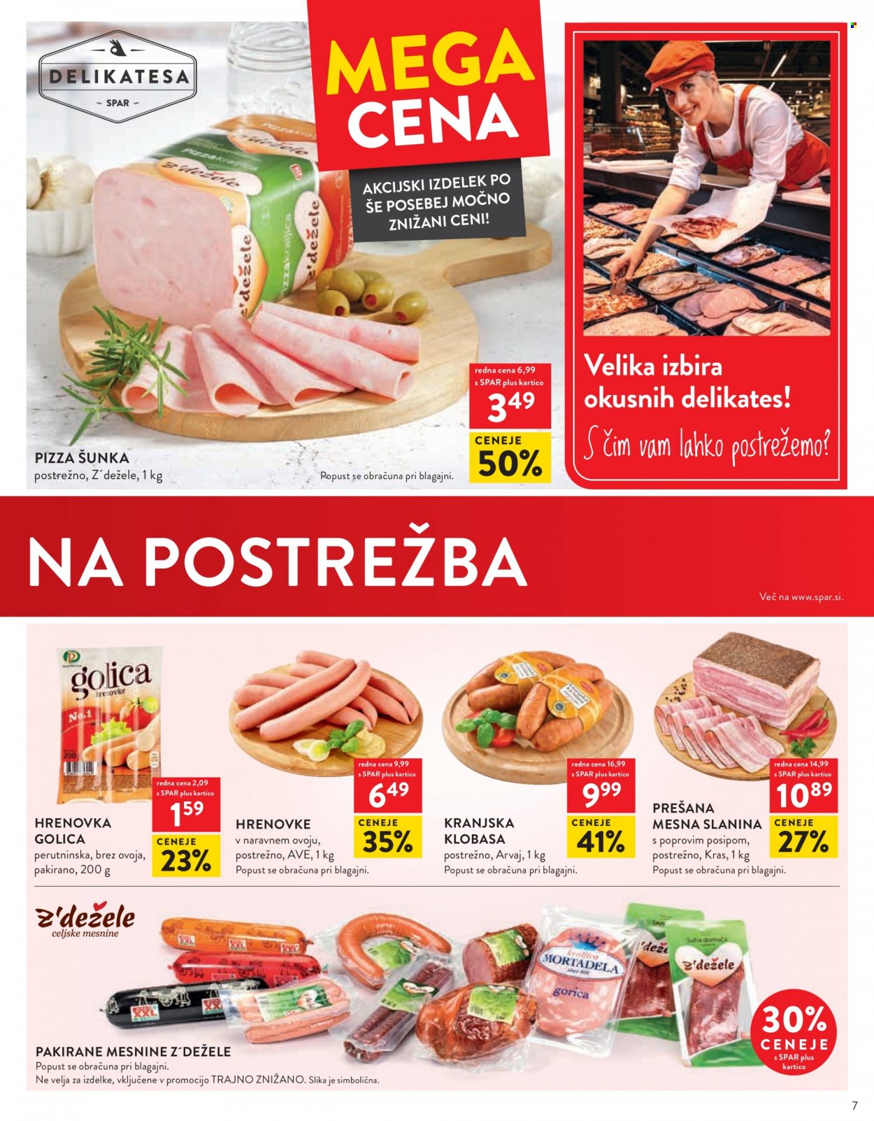 SPAR katalog - 29.9.2021 - 12.10.2021. Stran 7