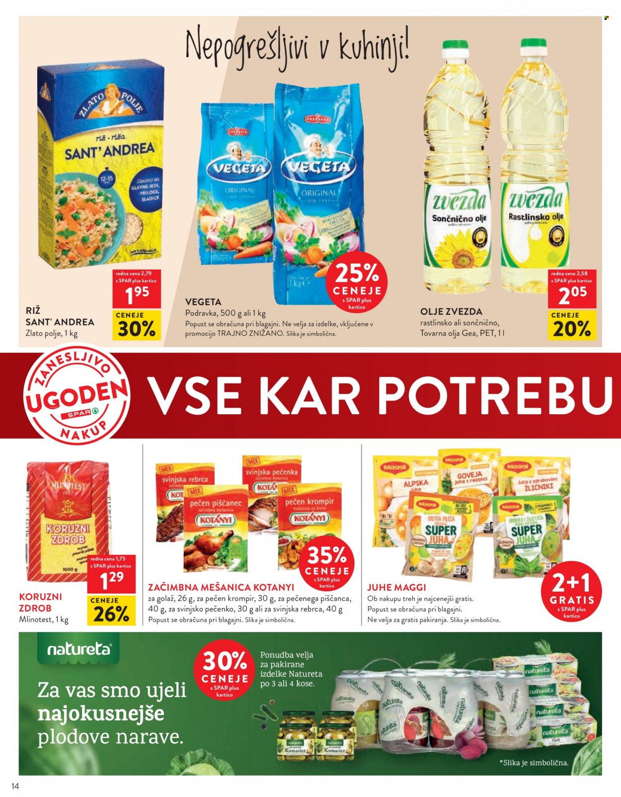SPAR katalog - 29.9.2021 - 12.10.2021. Stran 14