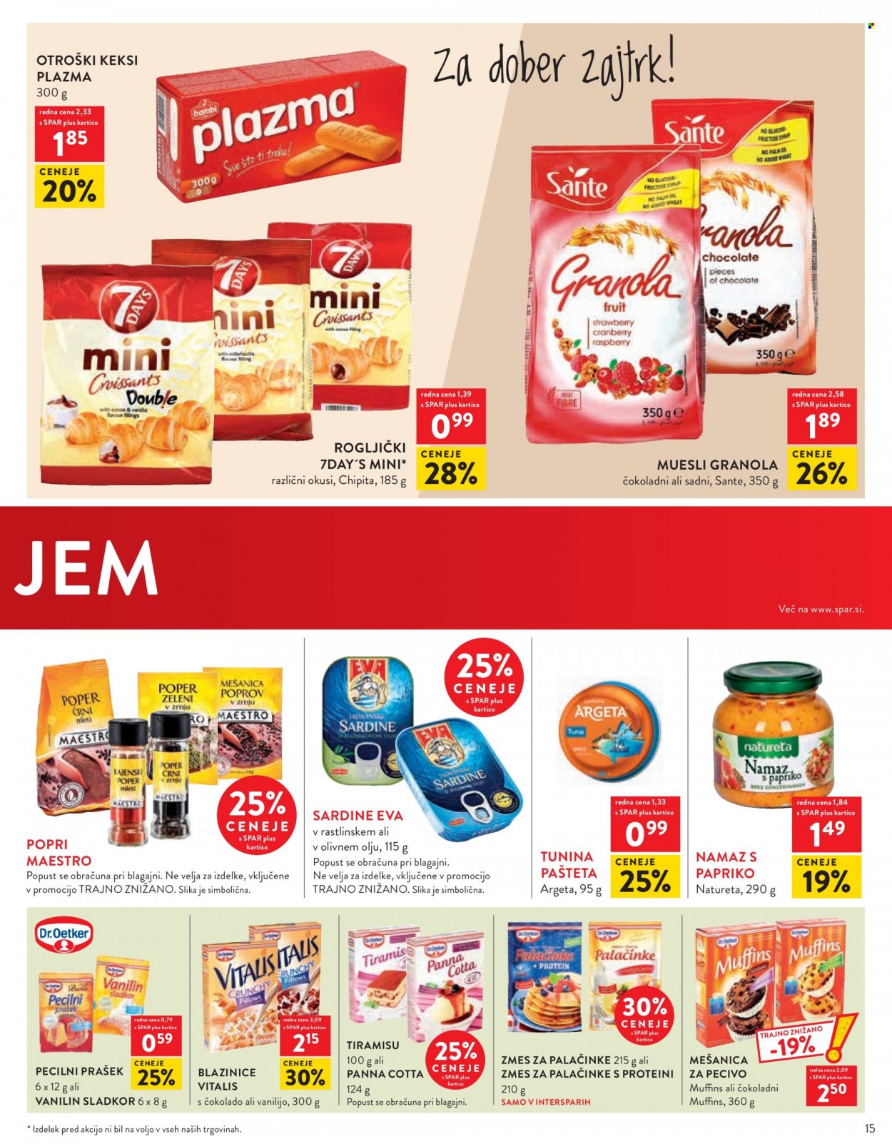SPAR katalog - 29.9.2021 - 12.10.2021. Stran 15