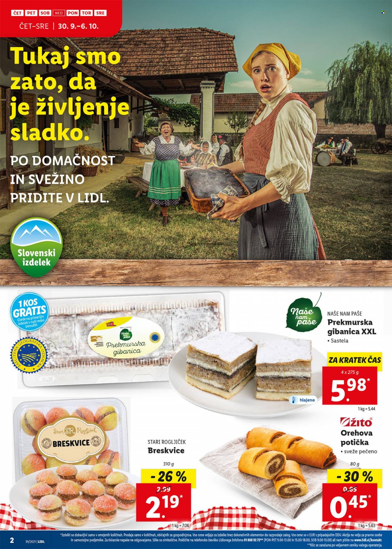 Lidl katalog - 30.9.2021 - 10.10.2021. Stran 2