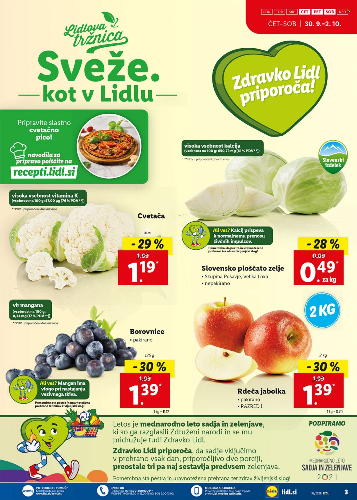 Lidl katalog - 30.9.2021 - 10.10.2021. Stran 3