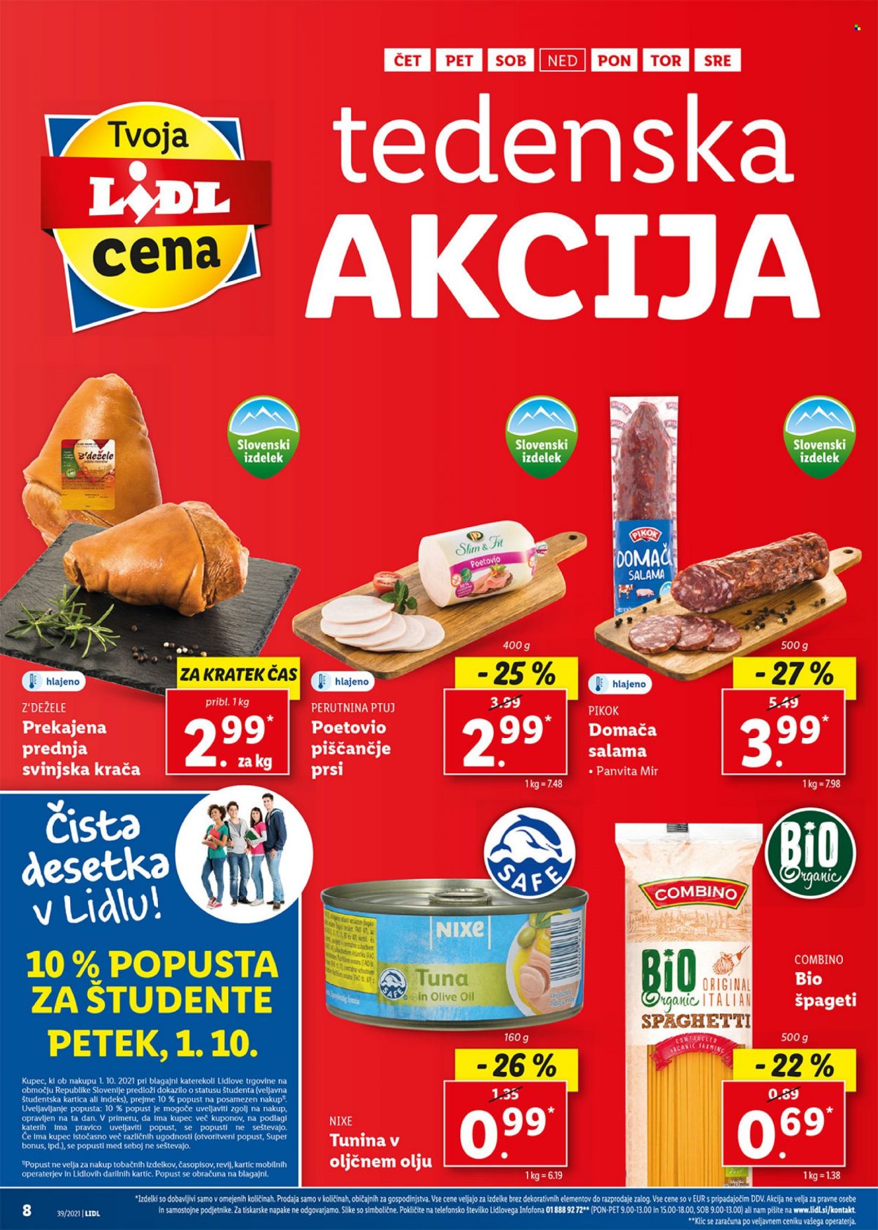 Lidl katalog - 30.9.2021 - 10.10.2021. Stran 8