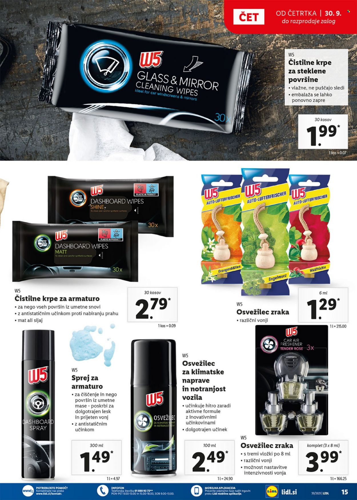 Lidl katalog - 30.9.2021 - 10.10.2021. Stran 15