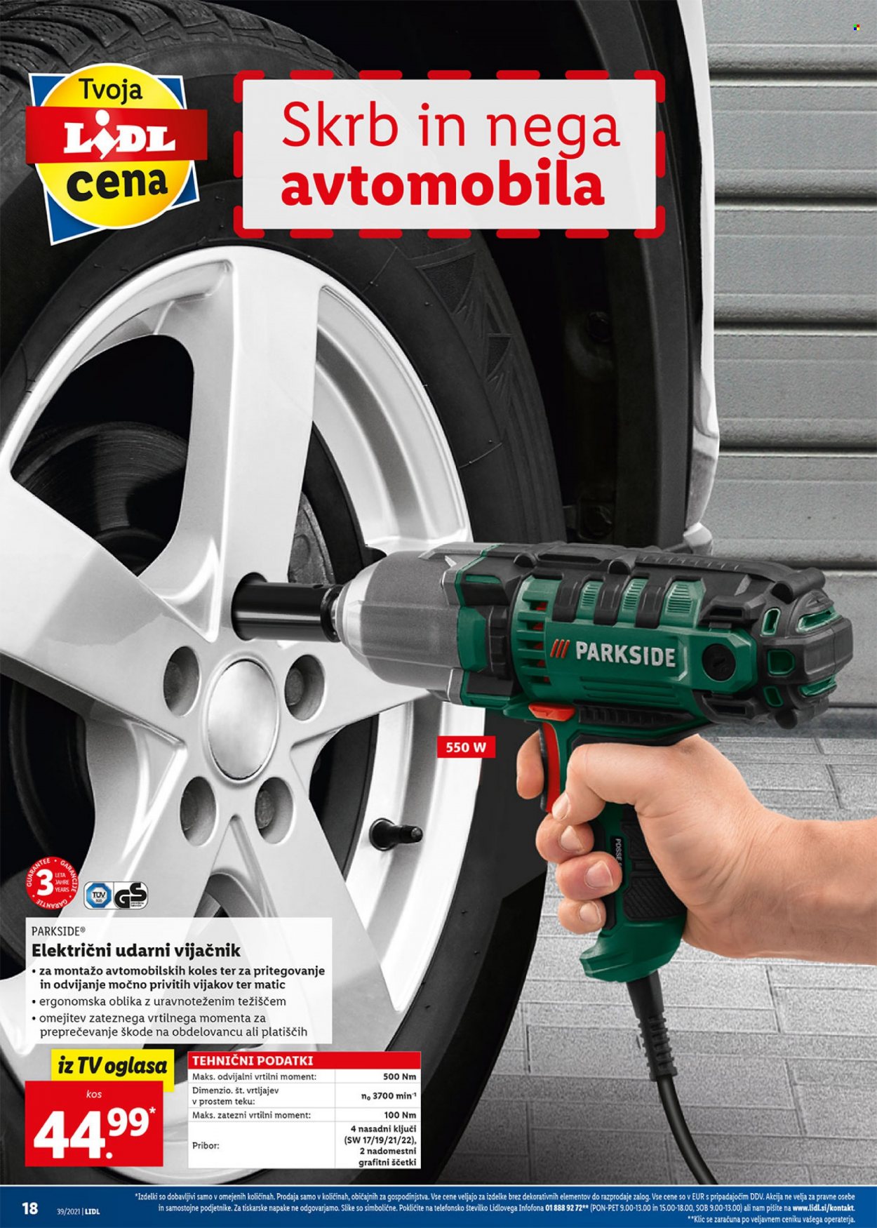 Lidl katalog - 30.9.2021 - 10.10.2021. Stran 18