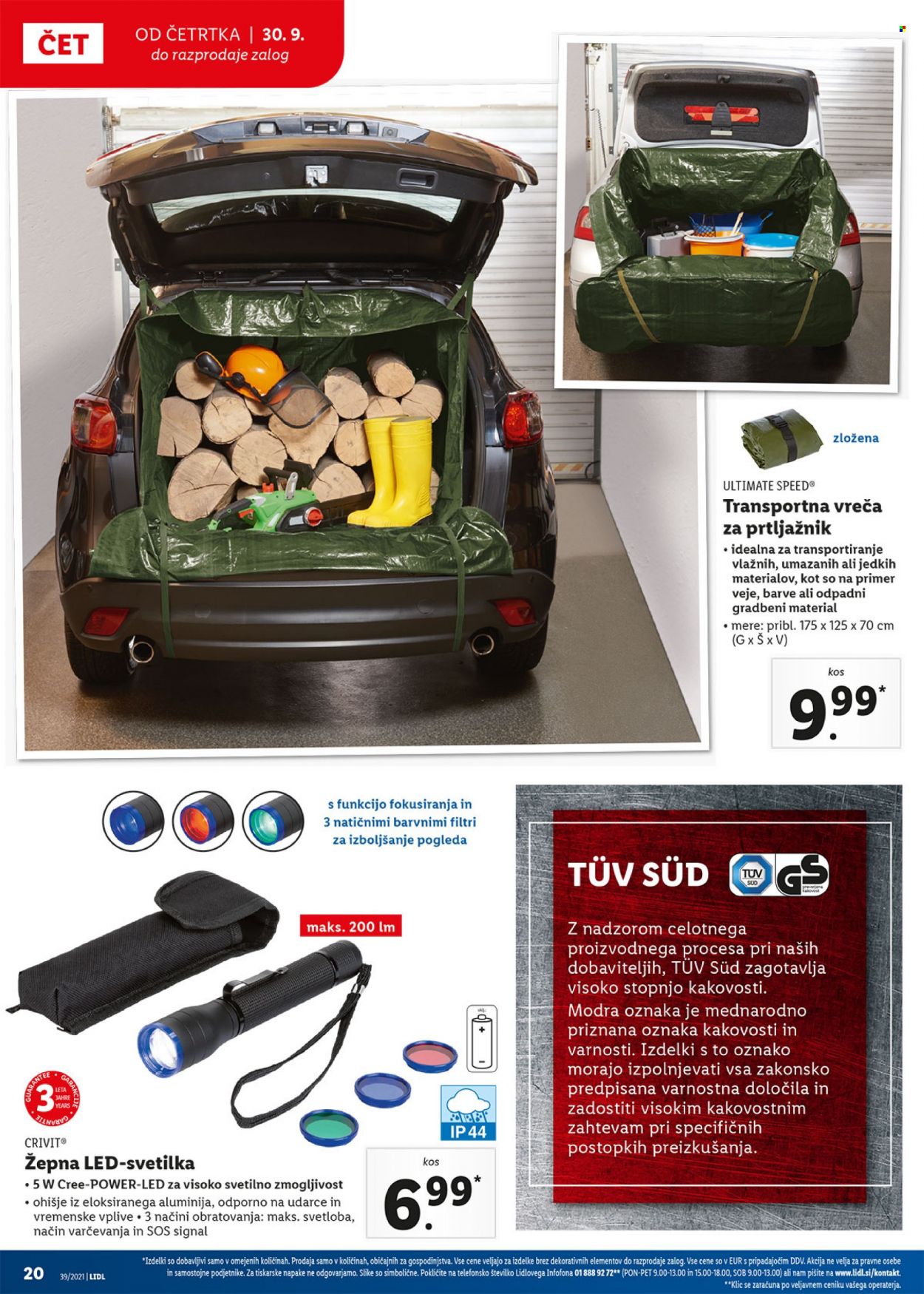 Lidl katalog - 30.9.2021 - 10.10.2021. Stran 20