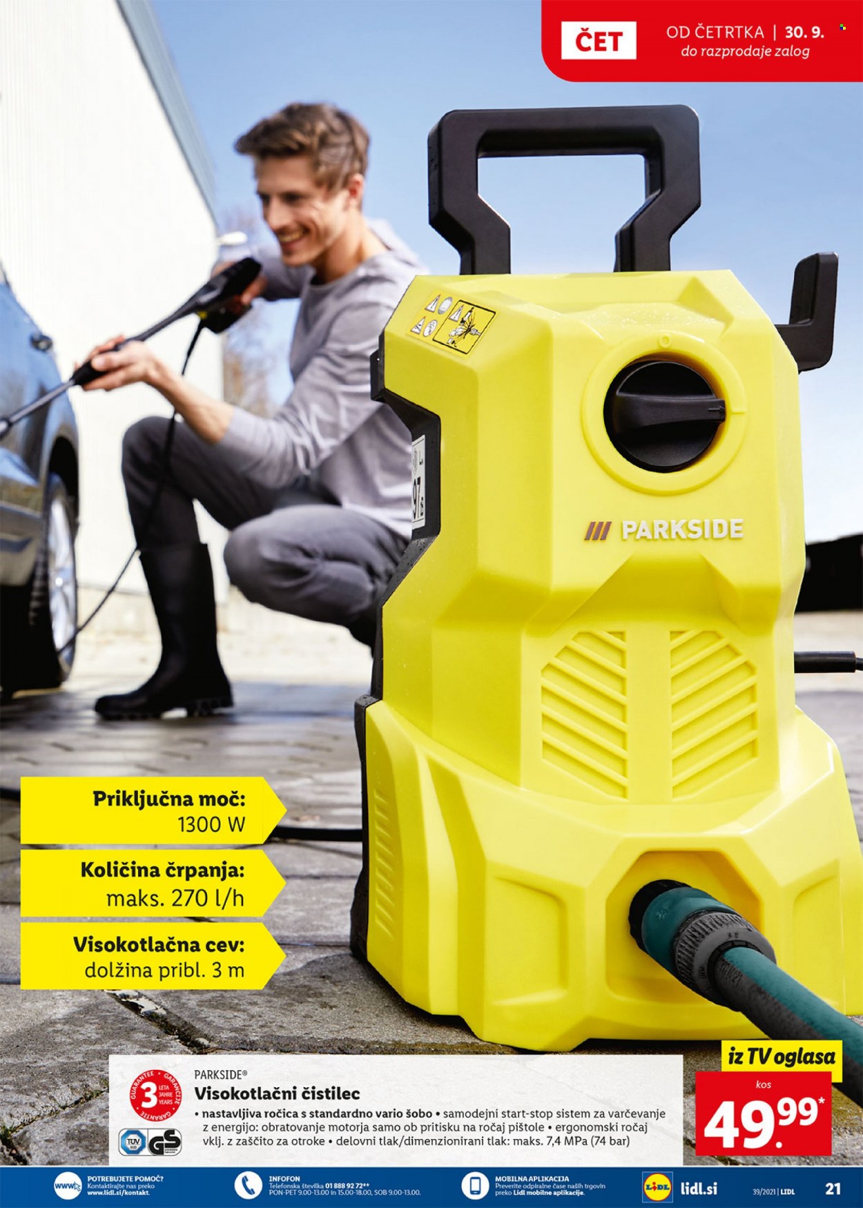 Lidl katalog - 30.9.2021 - 10.10.2021. Stran 21