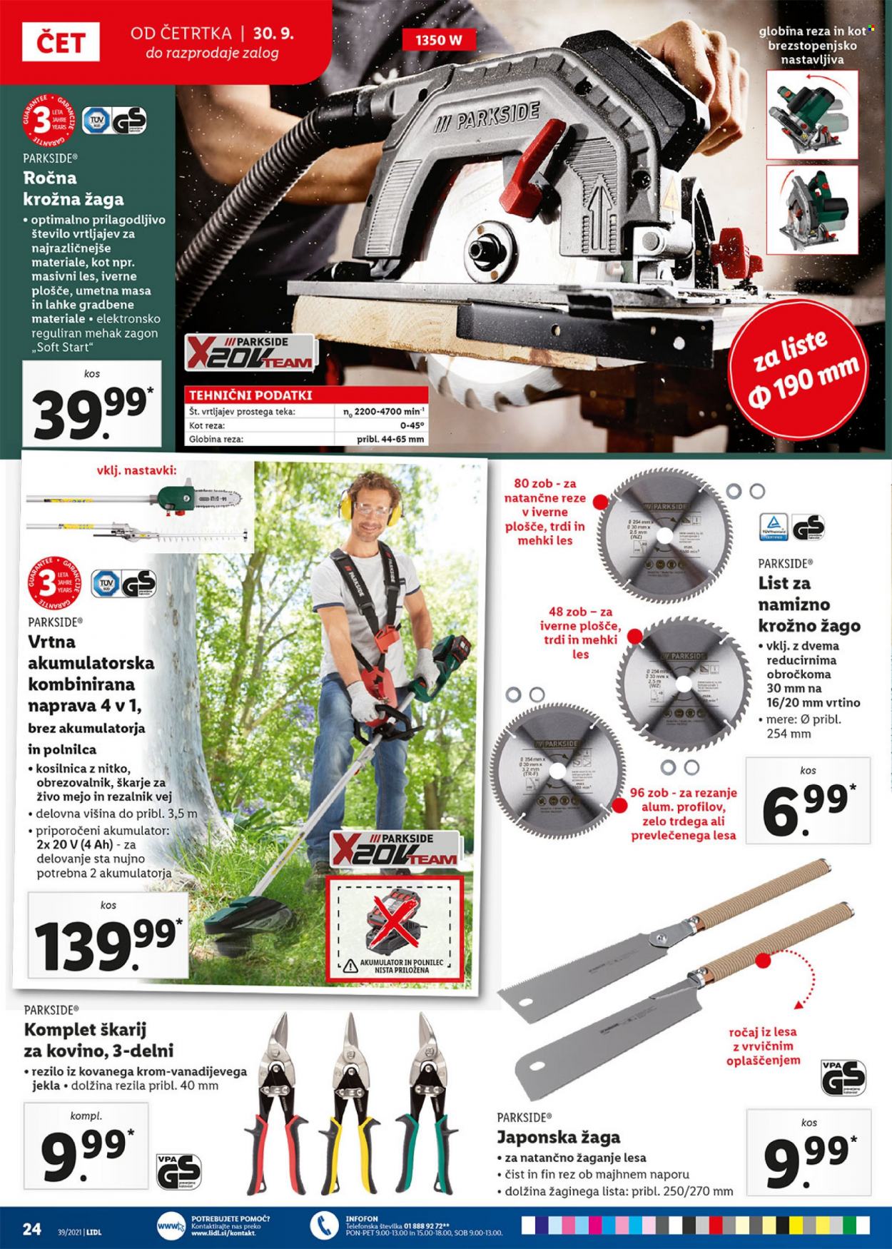 Lidl katalog - 30.9.2021 - 10.10.2021. Stran 24