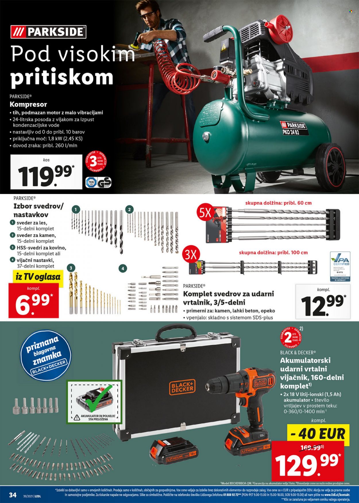 Lidl katalog - 30.9.2021 - 10.10.2021. Stran 34