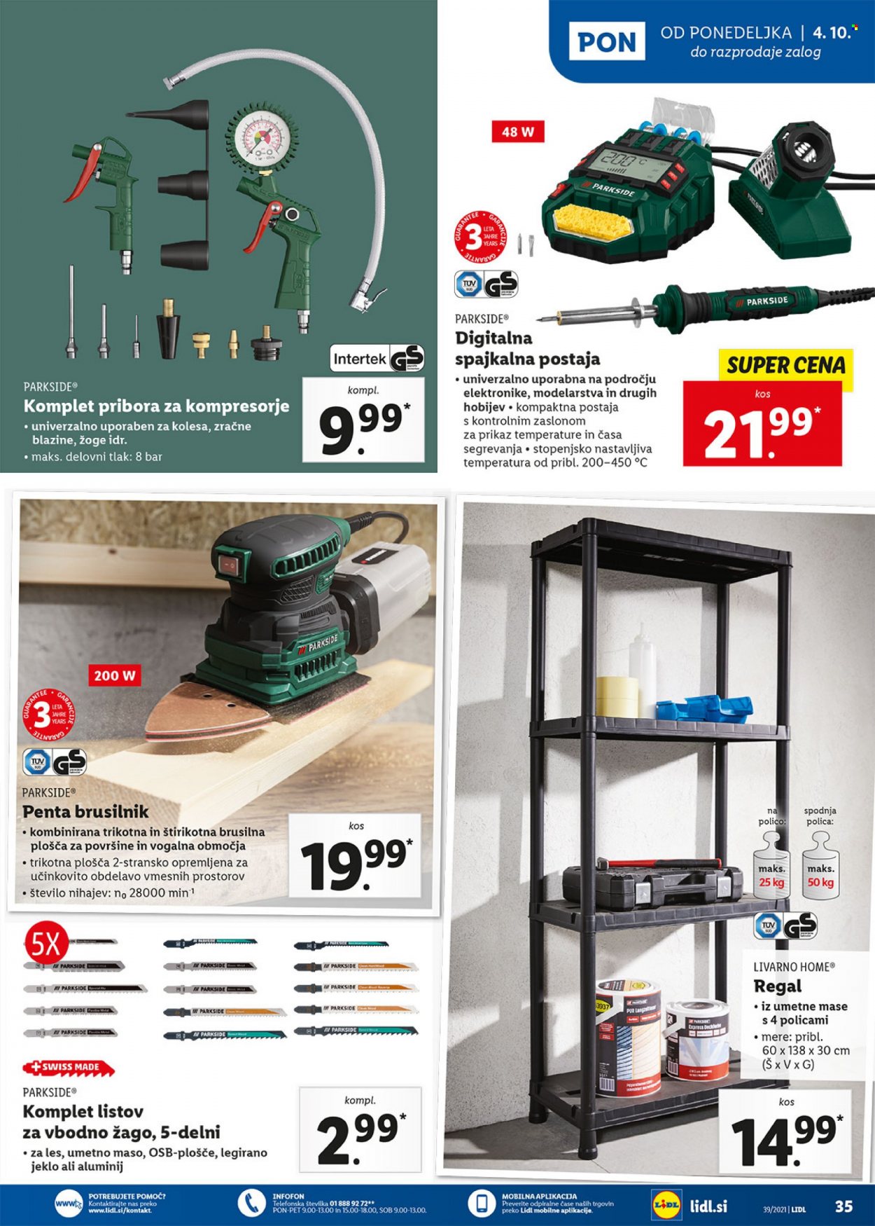 Lidl katalog - 30.9.2021 - 10.10.2021. Stran 35