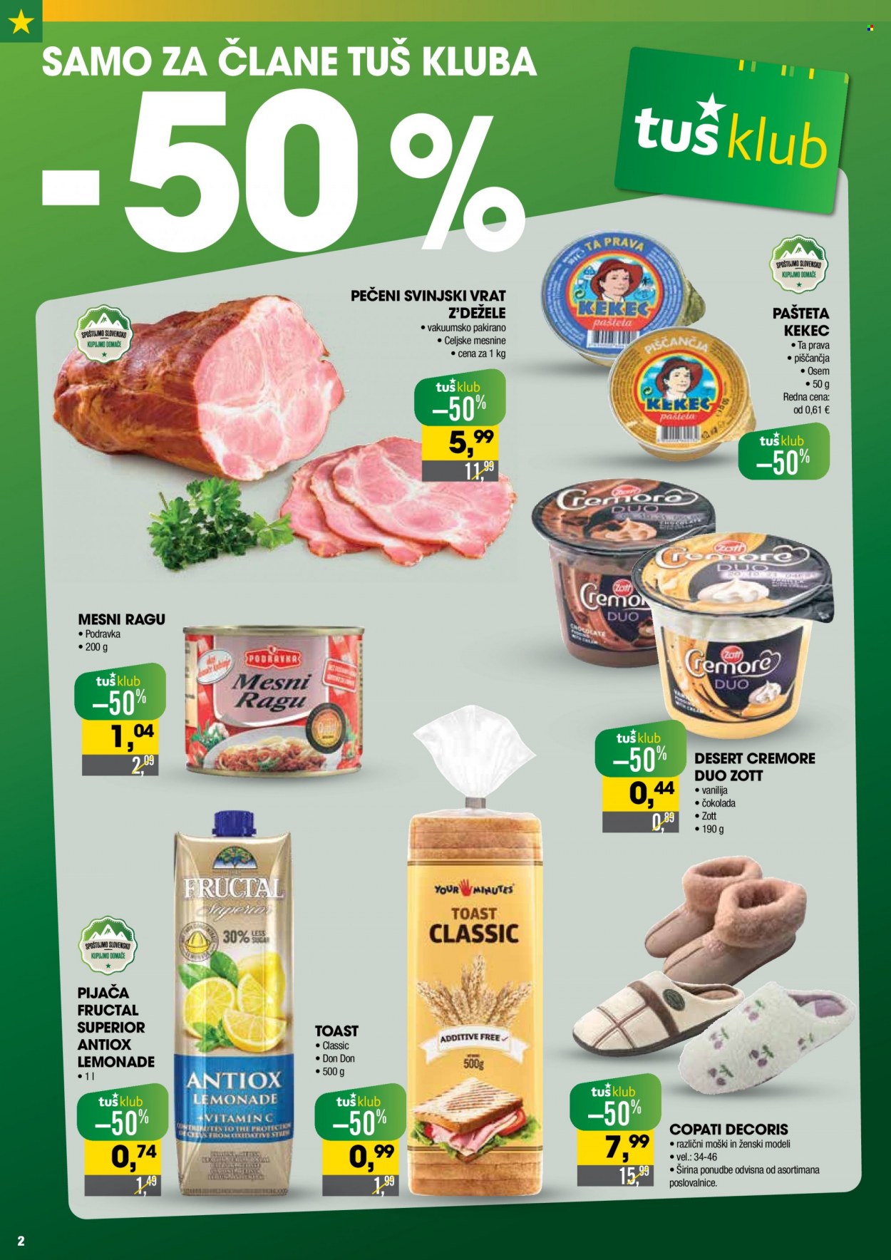 Tuš katalog - 29.9.2021 - 5.10.2021. Stran 2