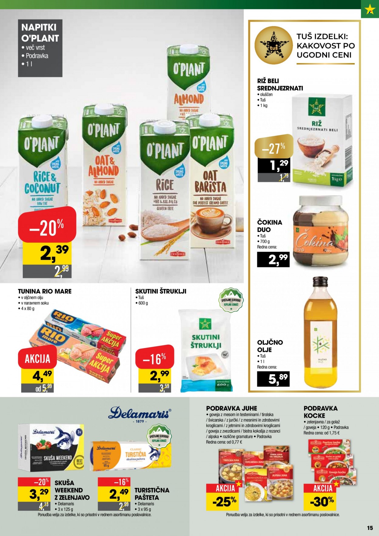 Tuš katalog - 29.9.2021 - 5.10.2021. Stran 15